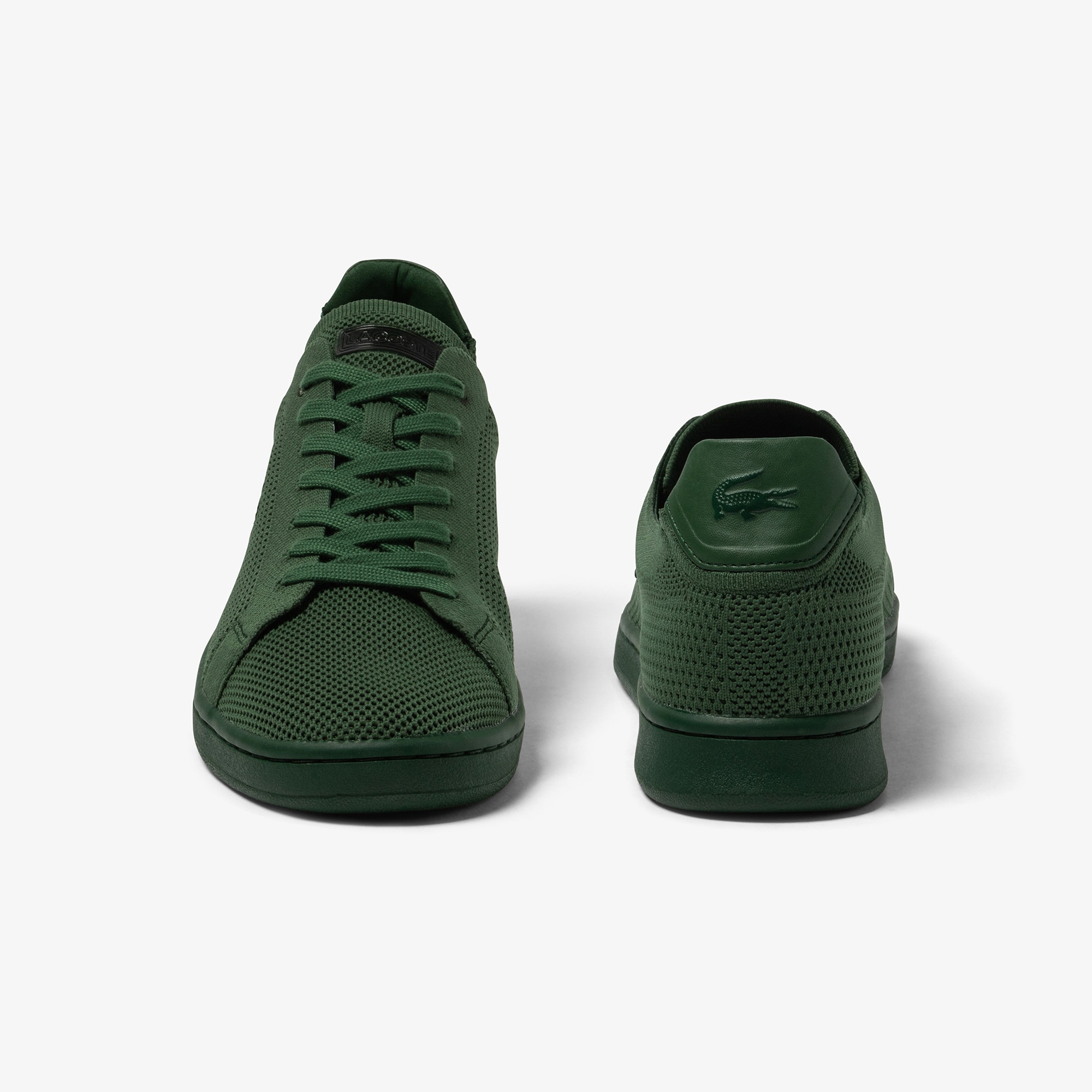 Lacoste Carnaby Piquéé Erkek Yeşil Sneaker