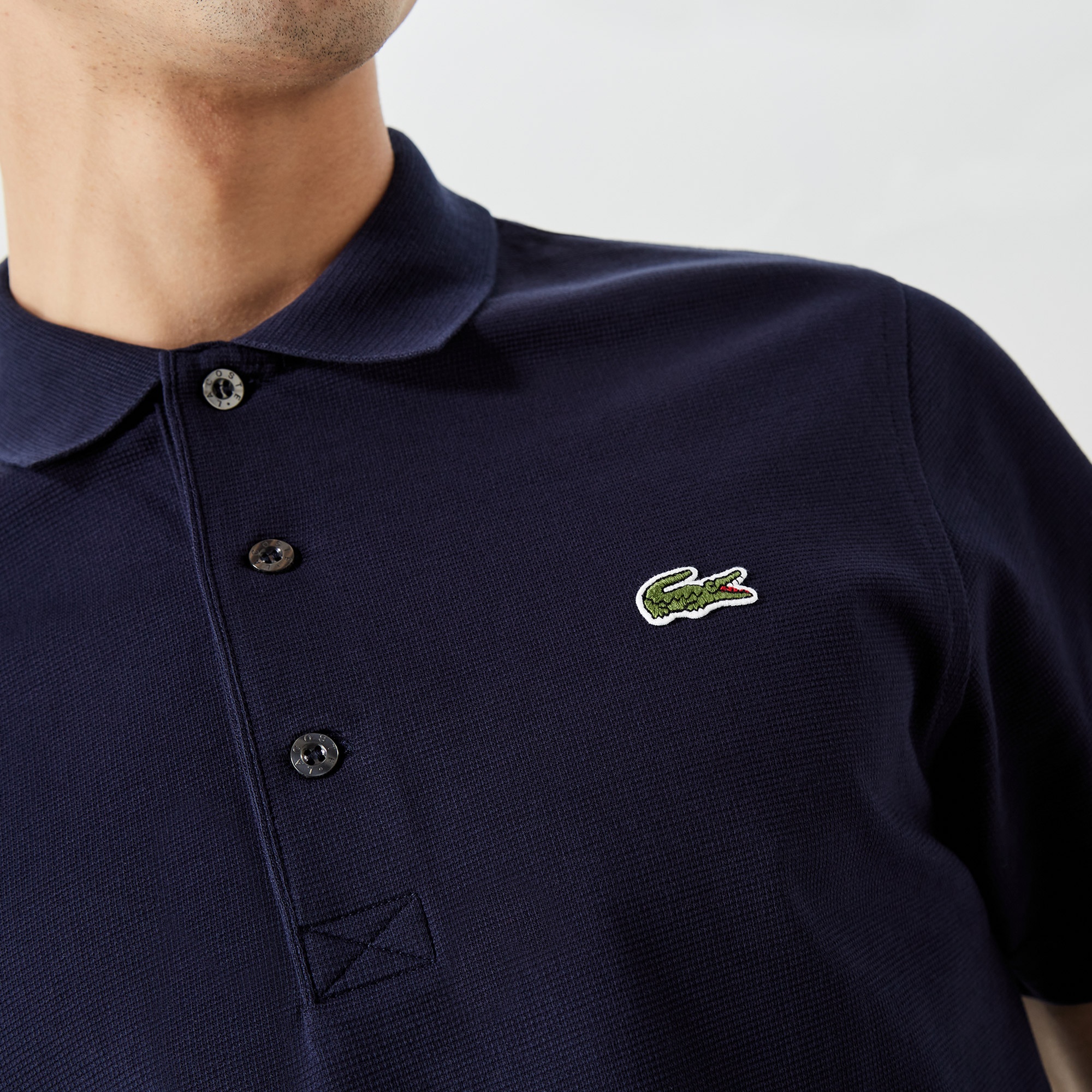 Lacoste SPORT Erkek Regular Fit Lacivert Polo