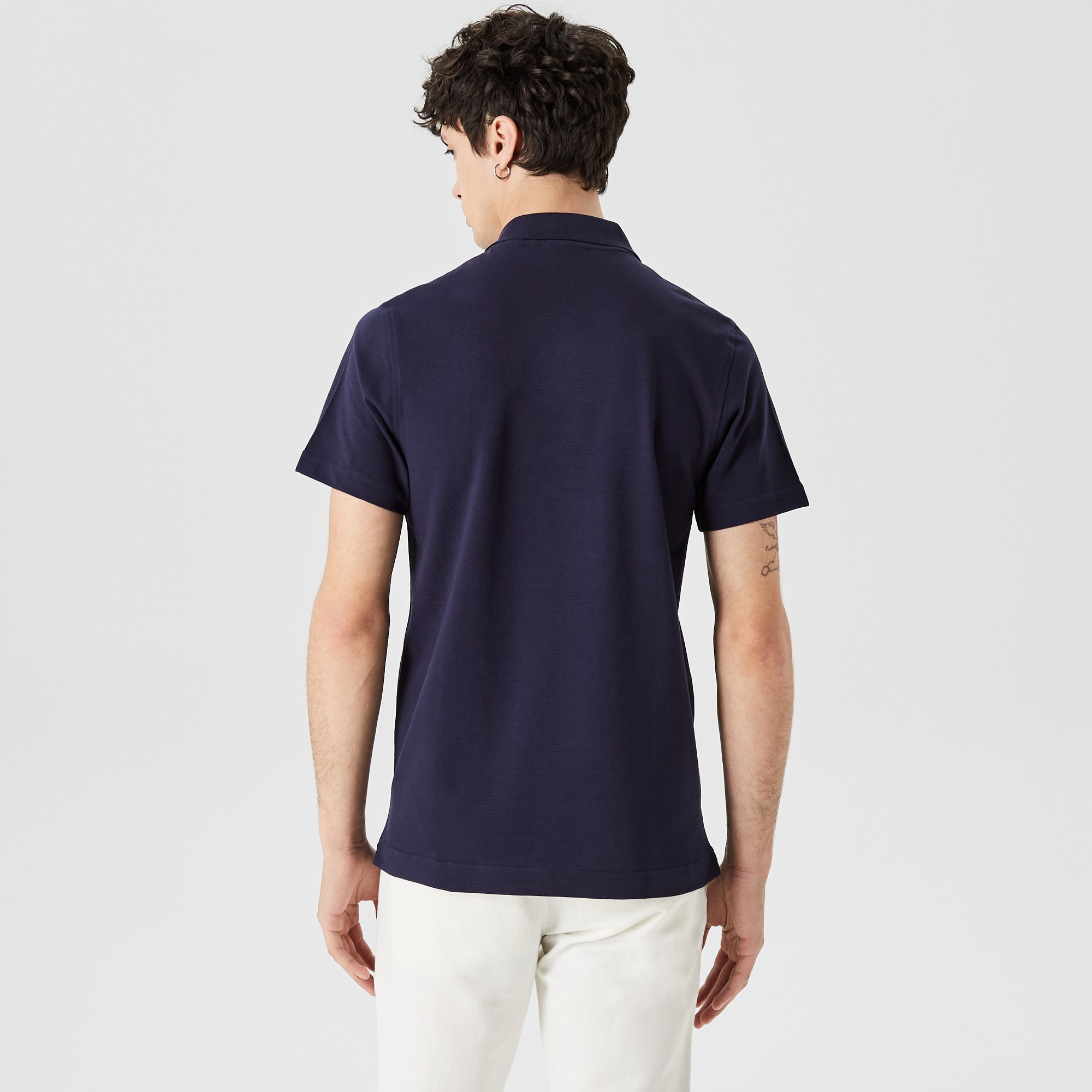 Lacoste SPORT Erkek Regular Fit Lacivert Polo