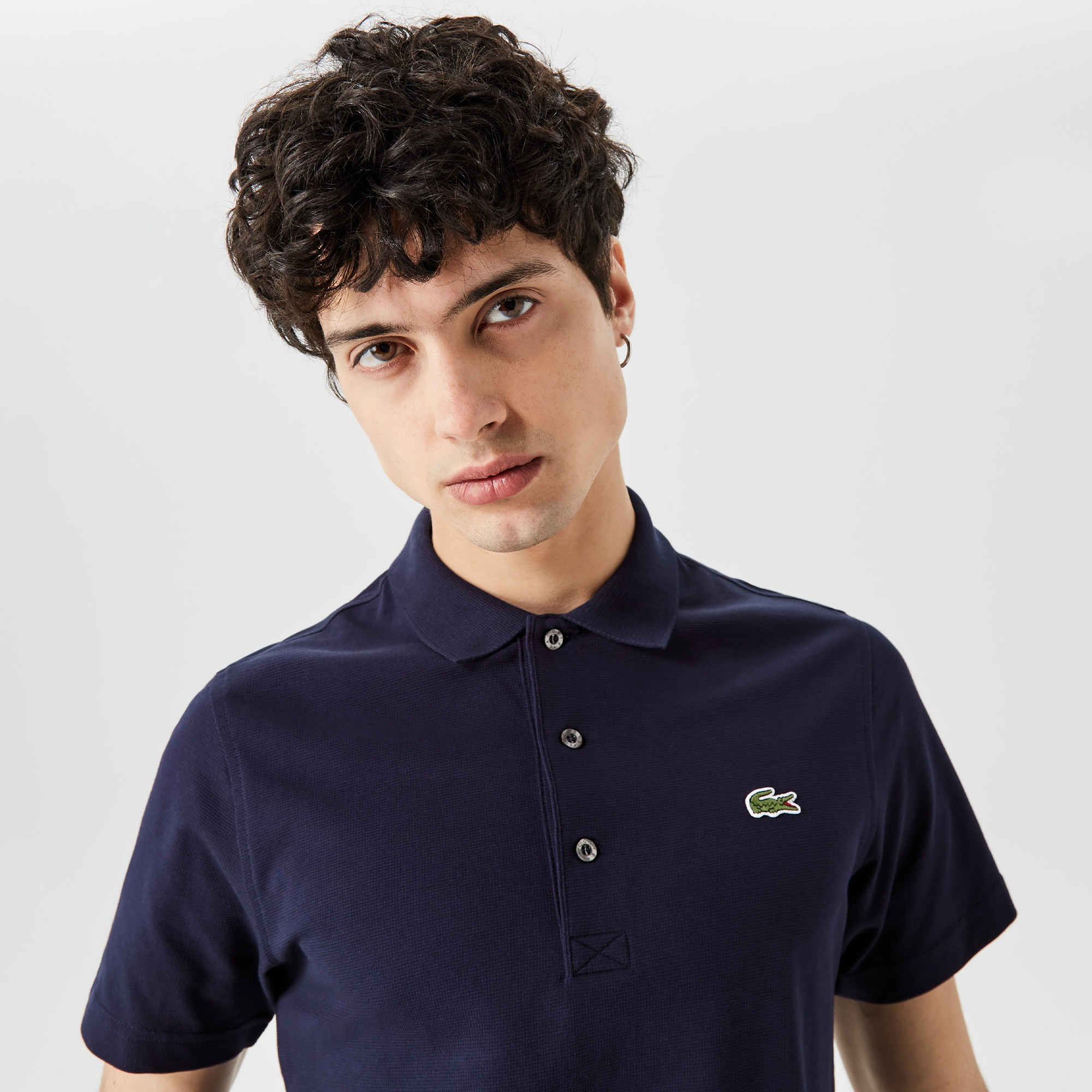 Lacoste SPORT Erkek Regular Fit Lacivert Polo