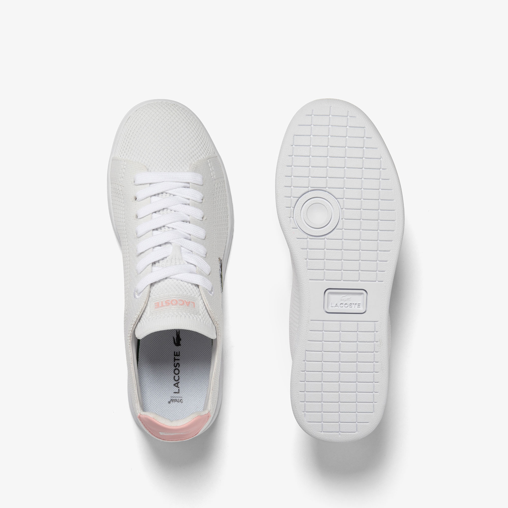 Lacoste Carnaby Piqué Kadın Beyaz Sneaker