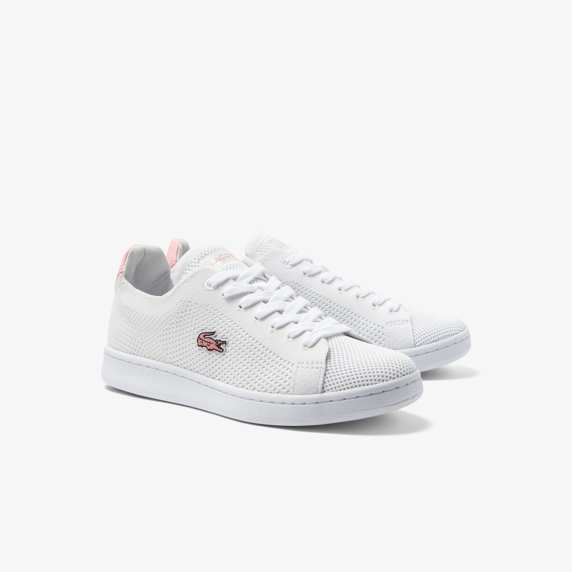 Lacoste Carnaby Piqué Kadın Beyaz Sneaker