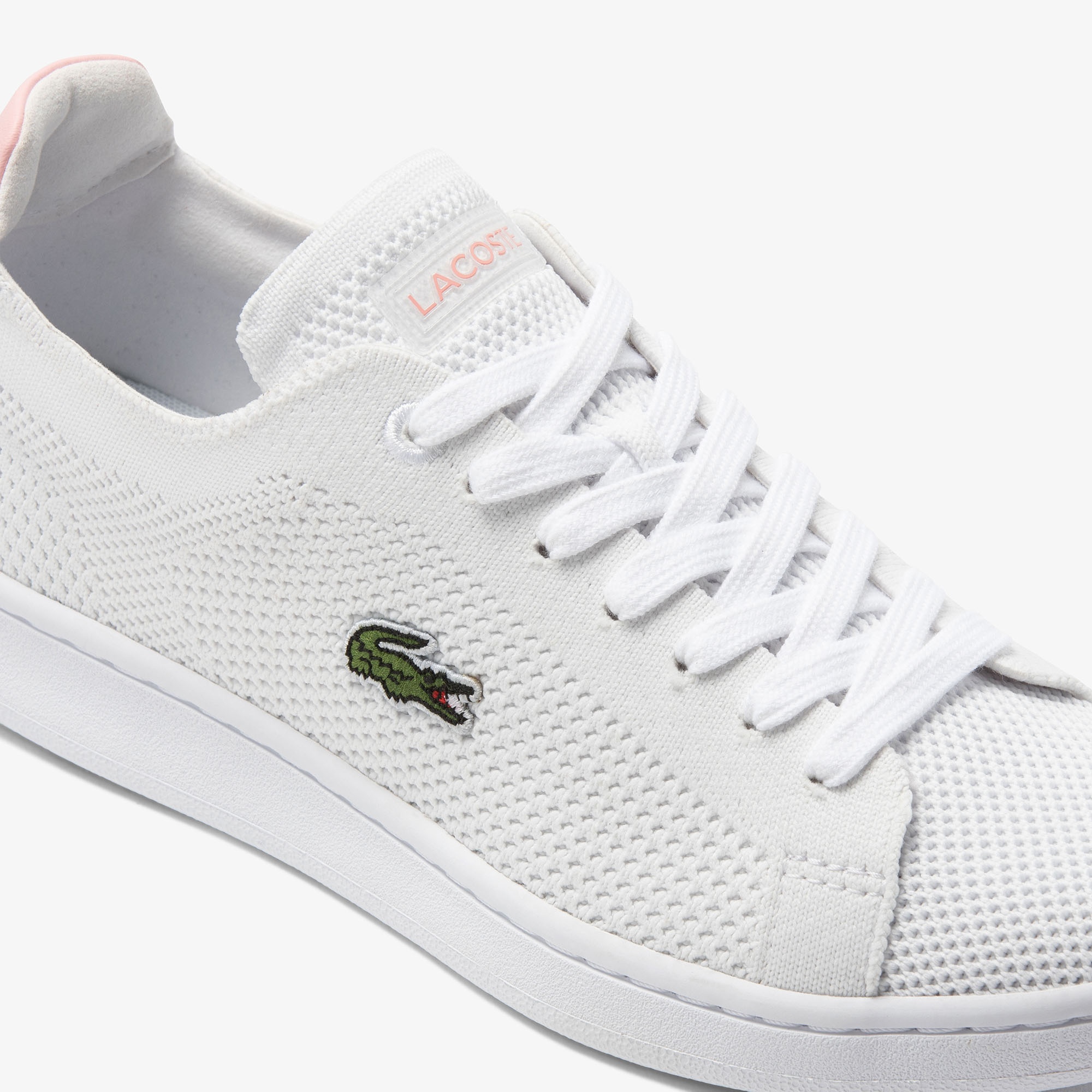 Lacoste Carnaby Piqué Kadın Beyaz Sneaker