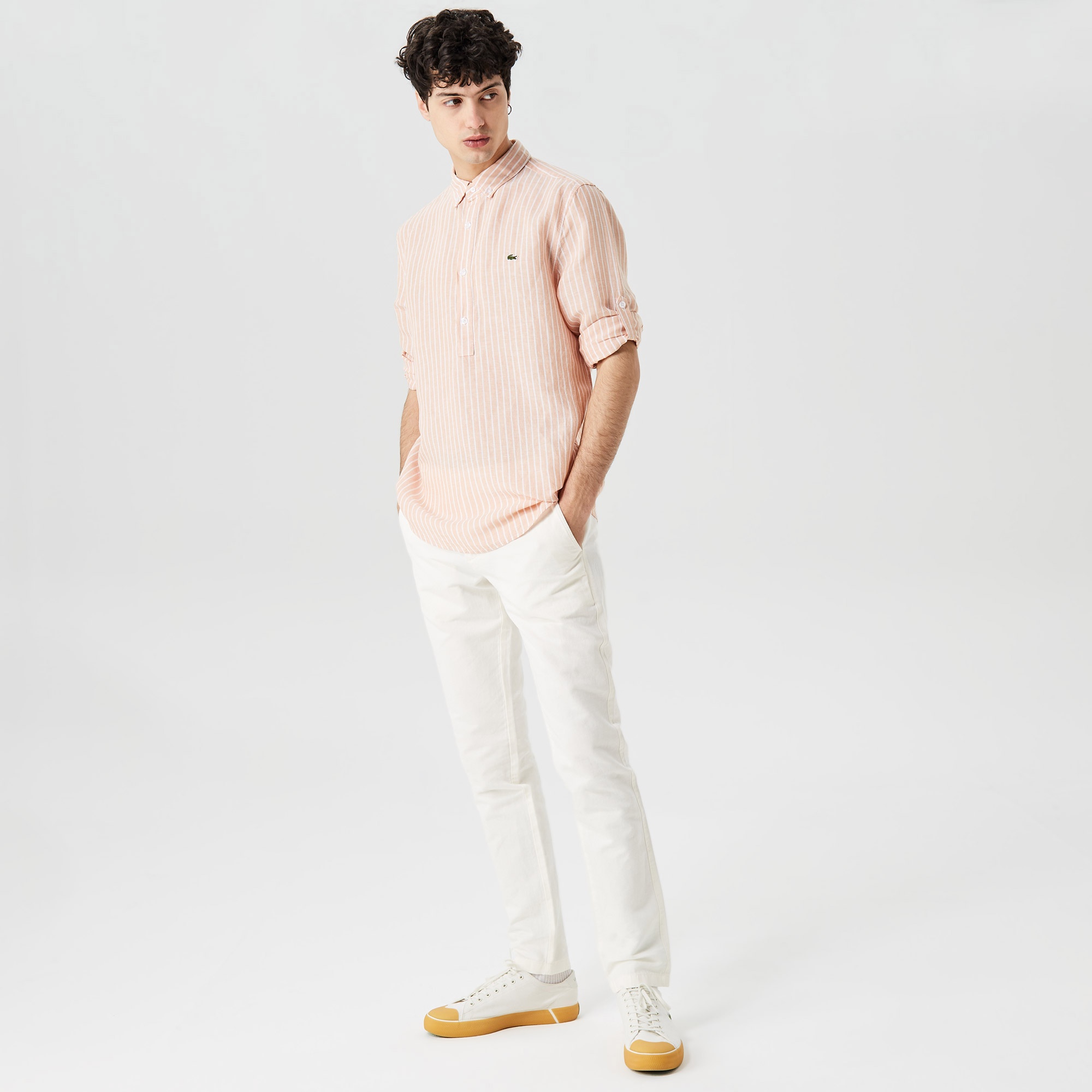 Lacoste Erkek Beyaz Pantolon