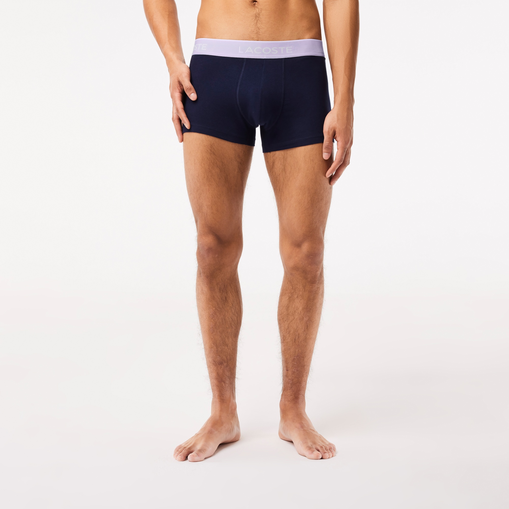 Lacoste Erkek Regular Fit 3'lü Siyah Boxer