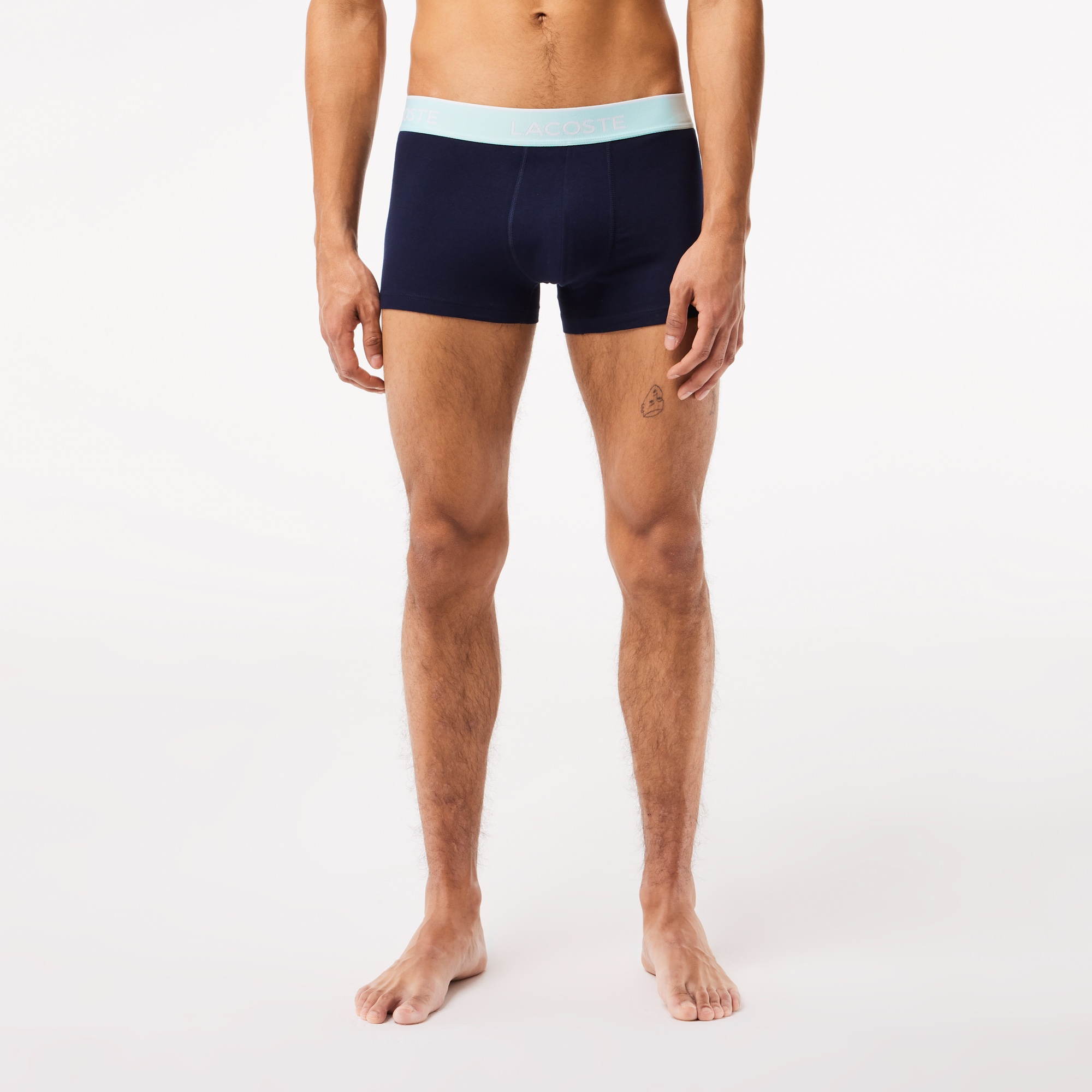 Lacoste Erkek Regular Fit 3'lü Siyah Boxer