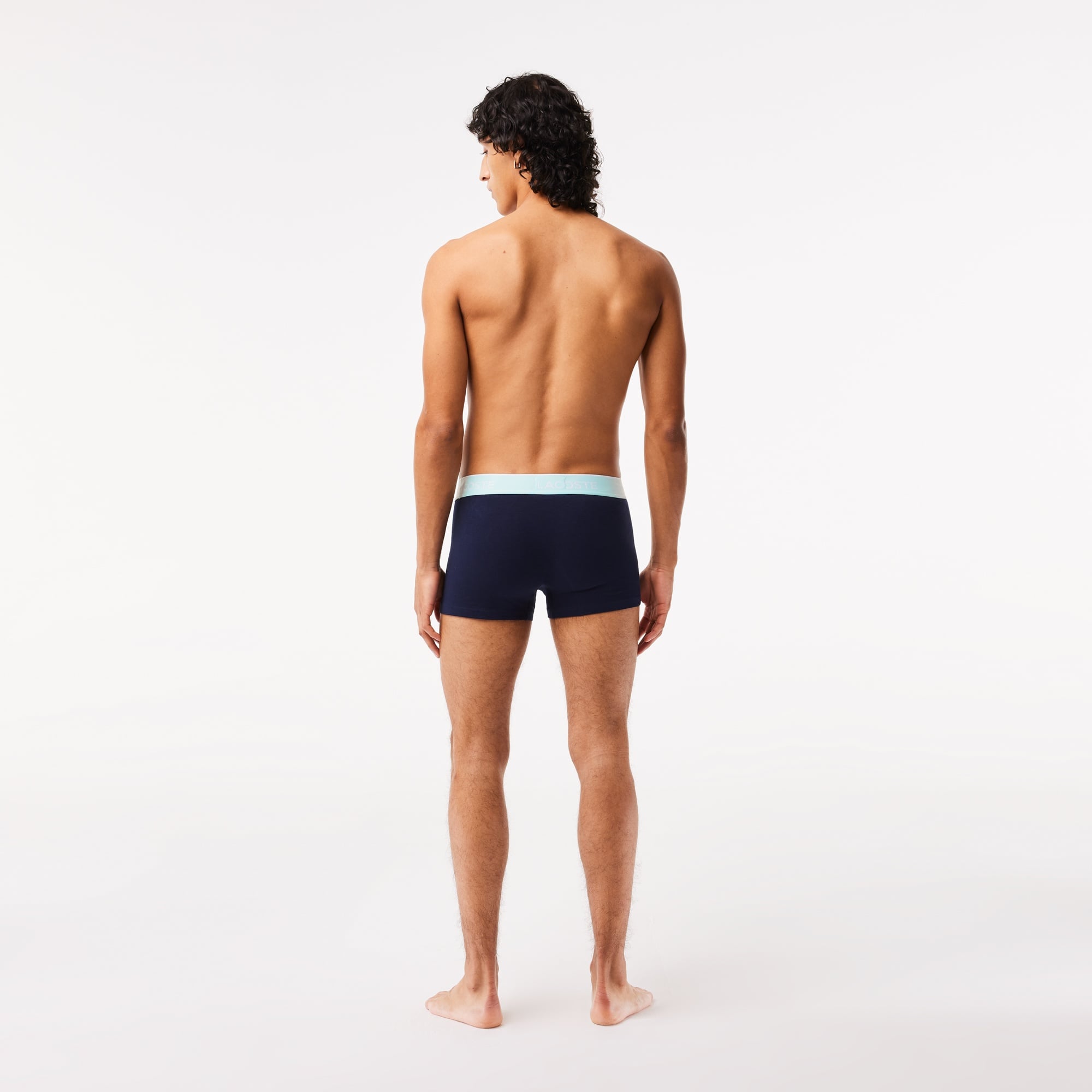 Lacoste Erkek Regular Fit 3'lü Siyah Boxer