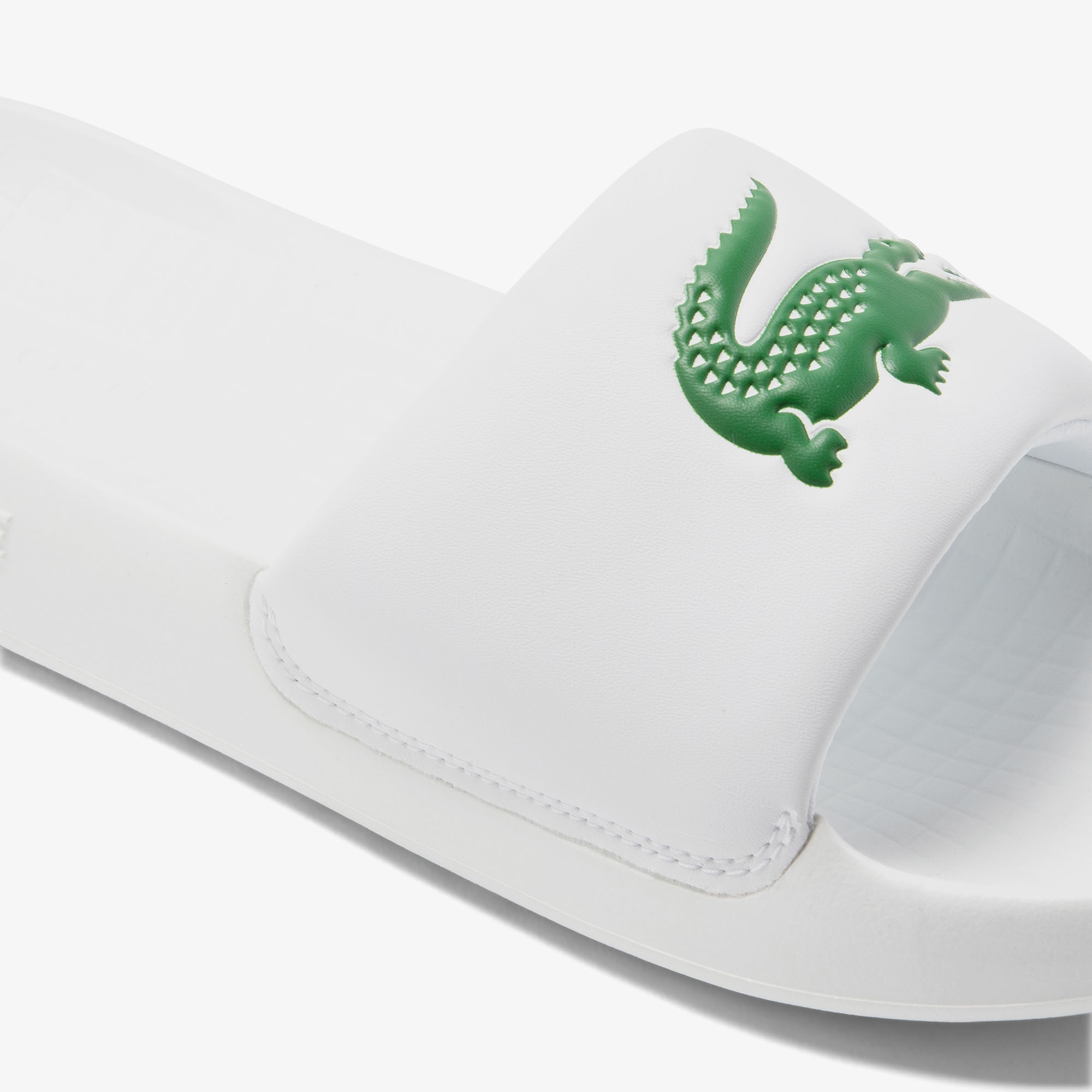 Lacoste Croco 1.0 Erkek Beyaz Terlik