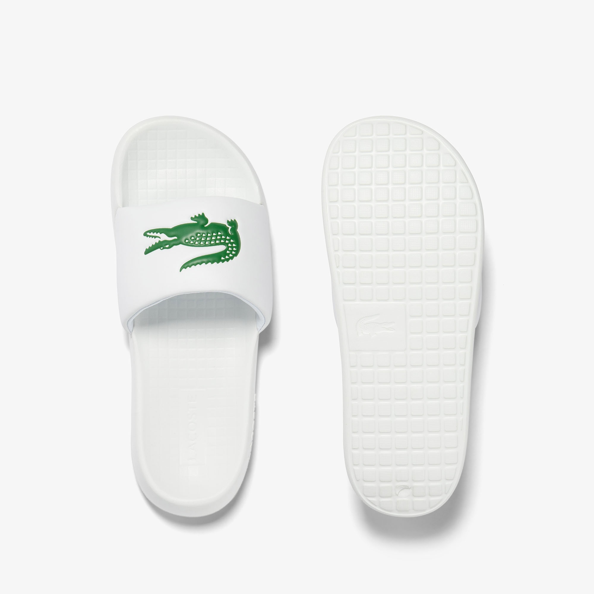 Lacoste Croco 1.0 Erkek Beyaz Terlik