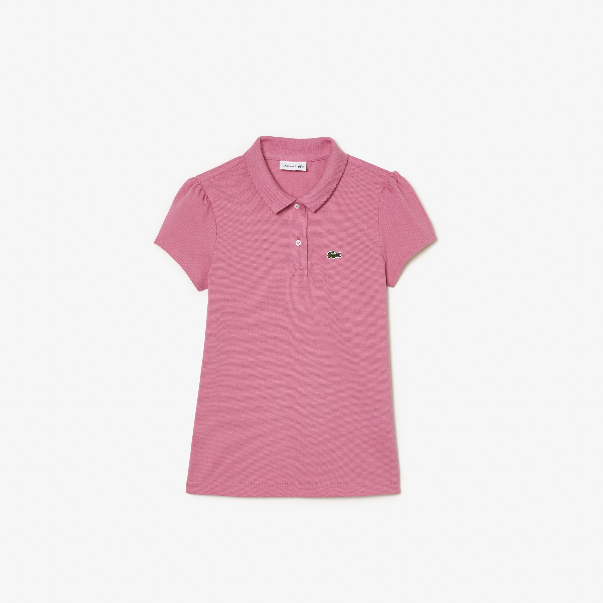 Lacoste Kız Çocuk Pembe Polo