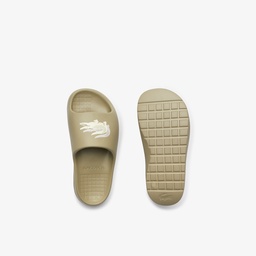 Lacoste Croco 2.0 Evo Kadın Haki Terlik Yeşil