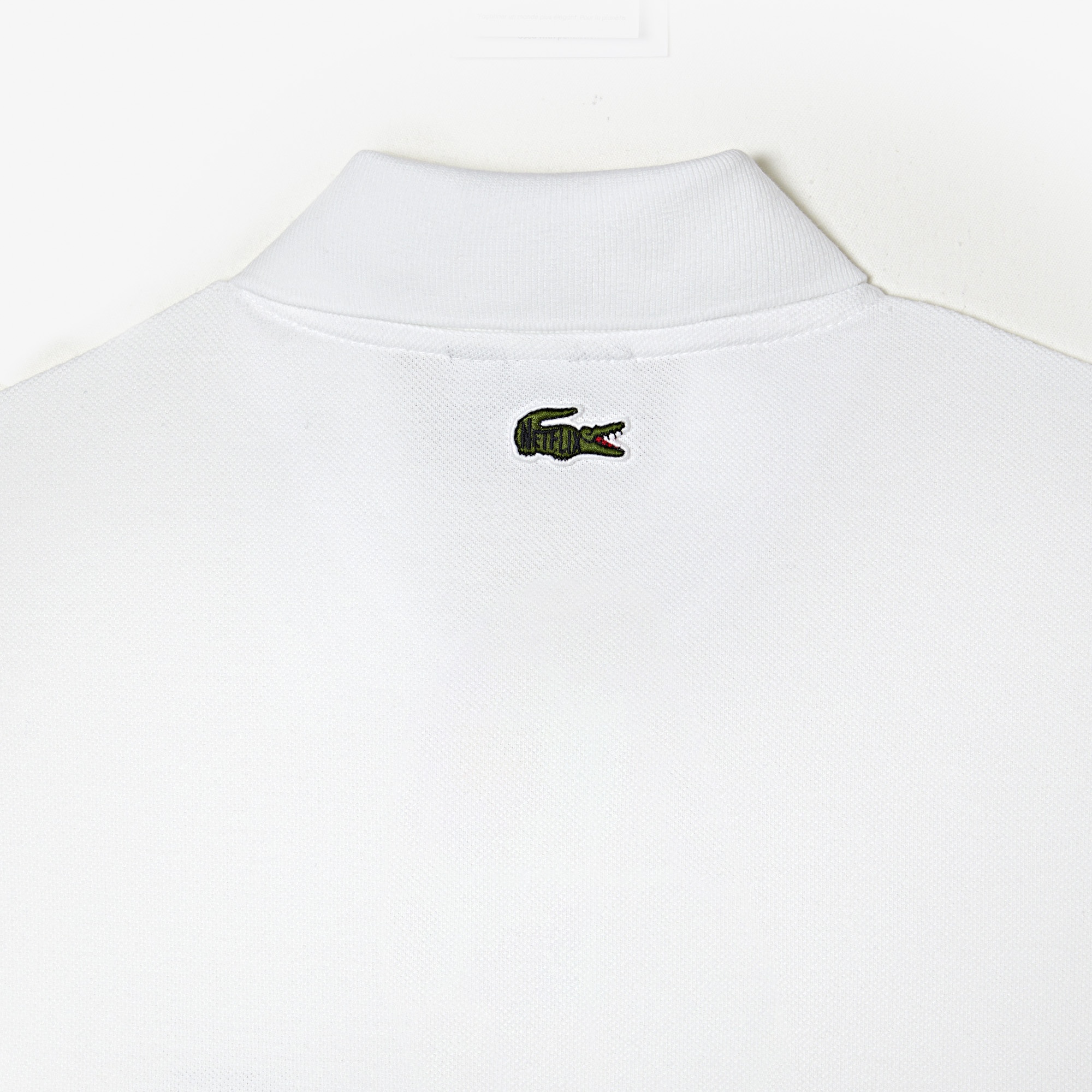 Lacoste x Netflix Erkek Classic Fit Beyaz Polo