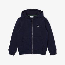 Lacoste Çocuk Kapüşonlu Lacivert Sweatshirt Lacivert