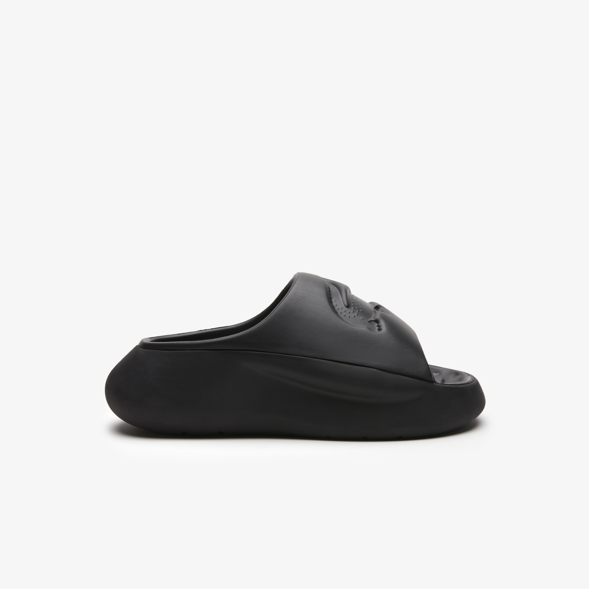 Lacoste Croco Kadın Siyah Terlik