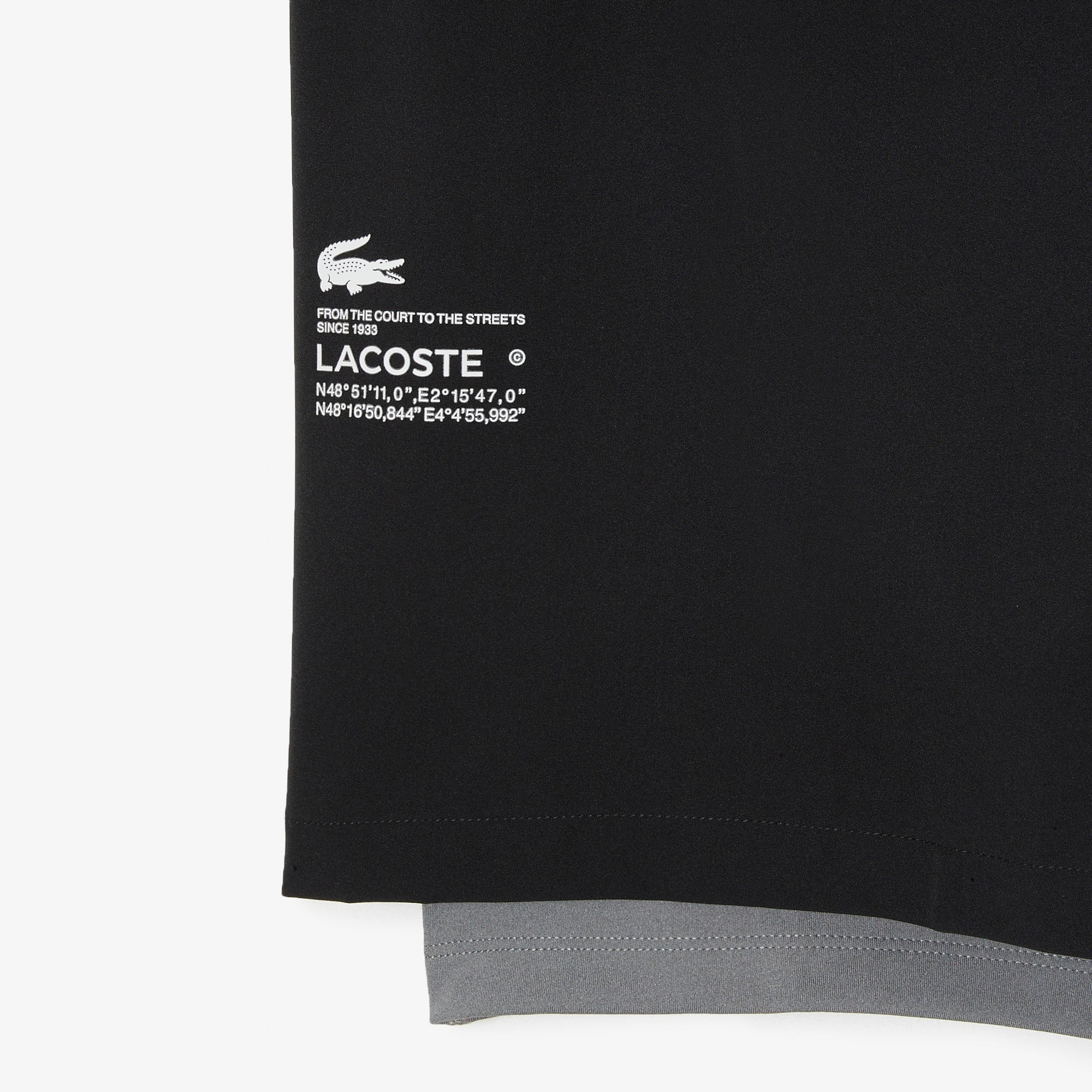 Lacoste Erkek Regular Fit Siyah Şort