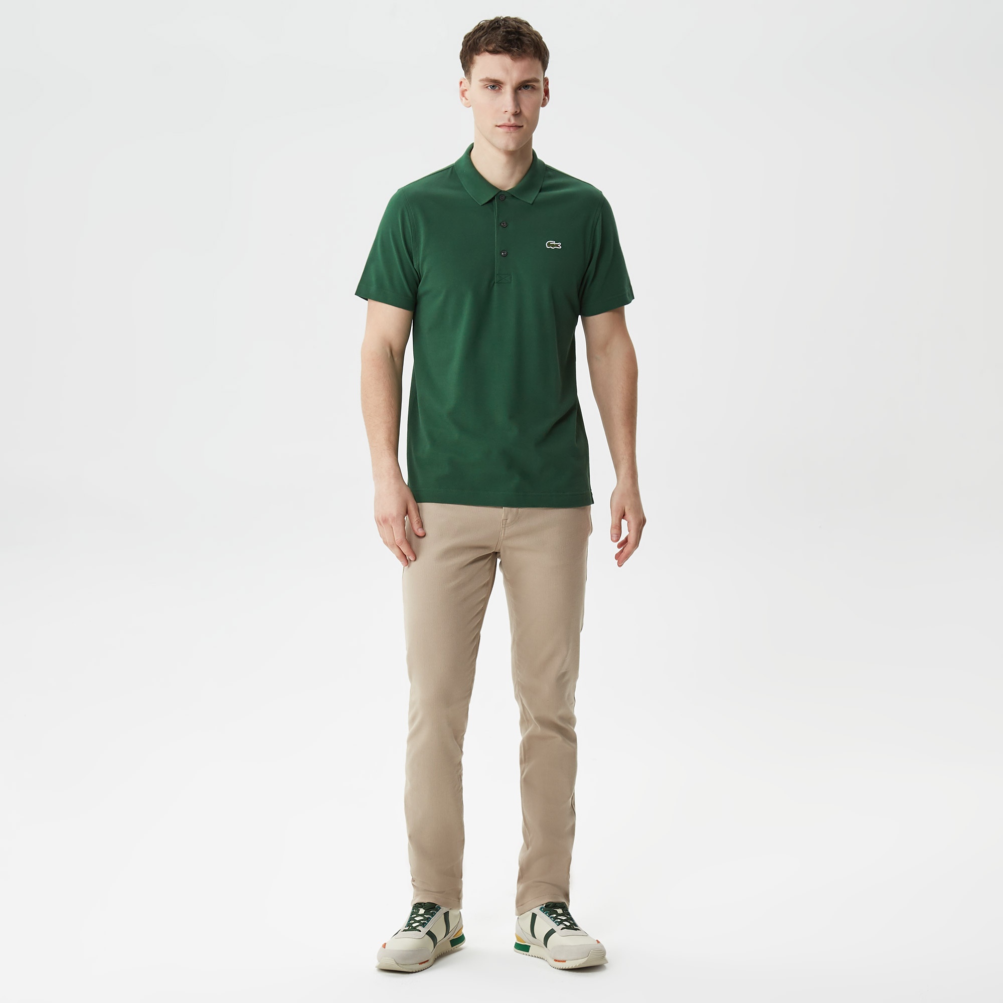 Lacoste SPORT Erkek Regular Fit Yeşil Polo
