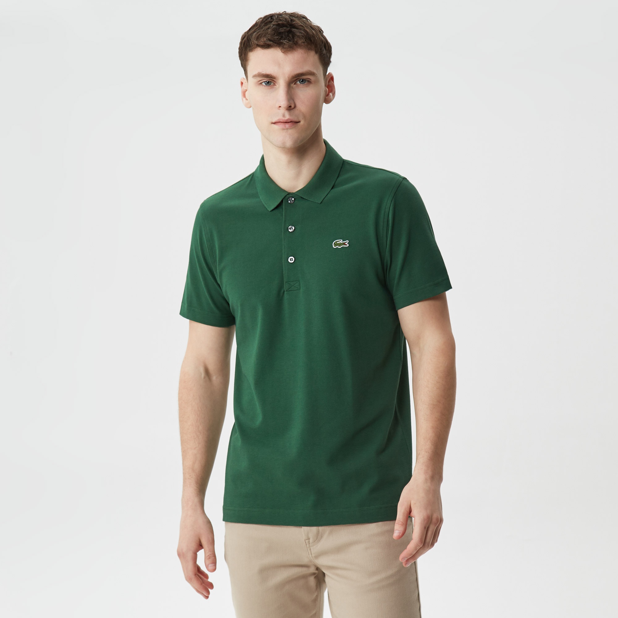 Lacoste SPORT Erkek Regular Fit Yeşil Polo