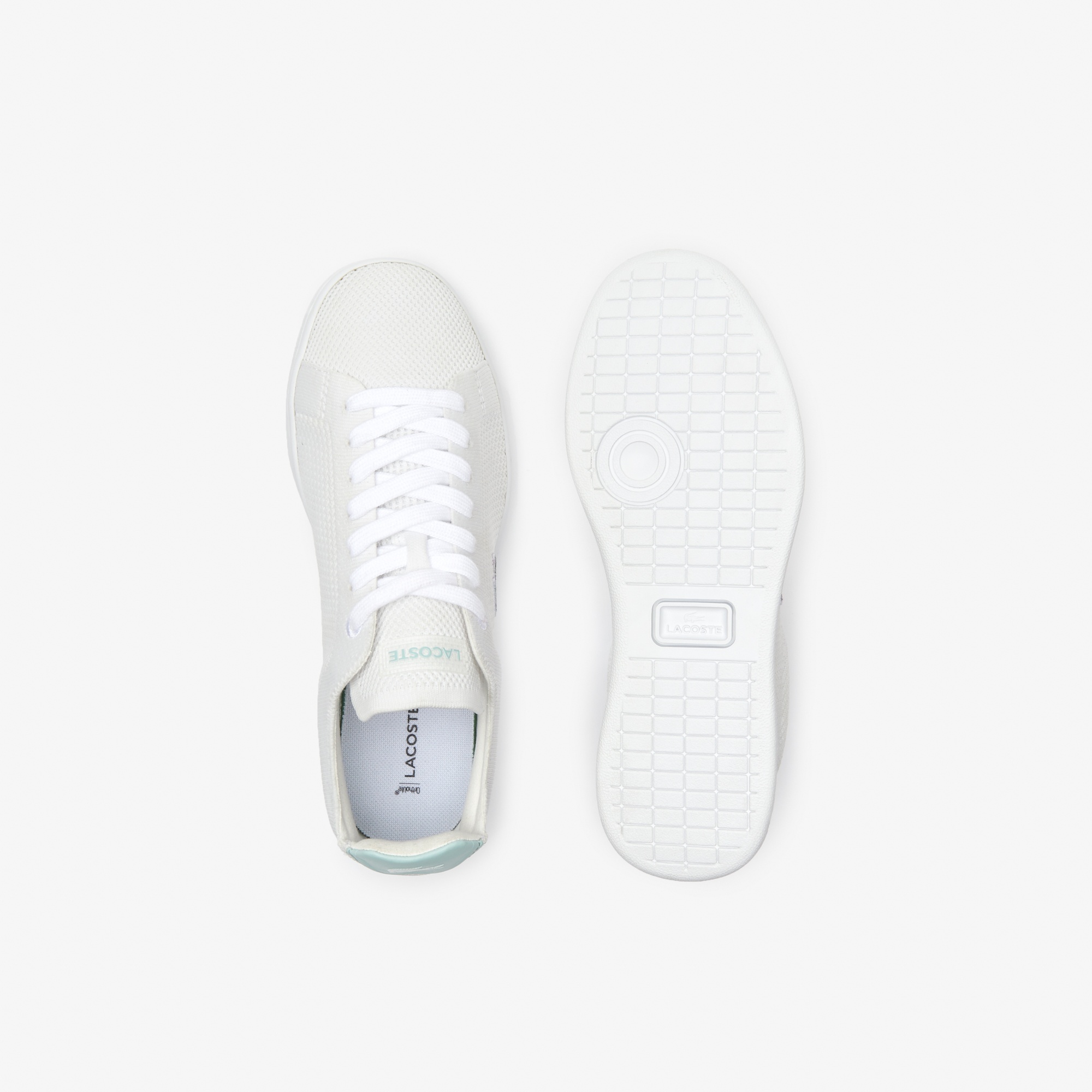 Lacoste Carnaby Piqué Kadın Beyaz Sneaker