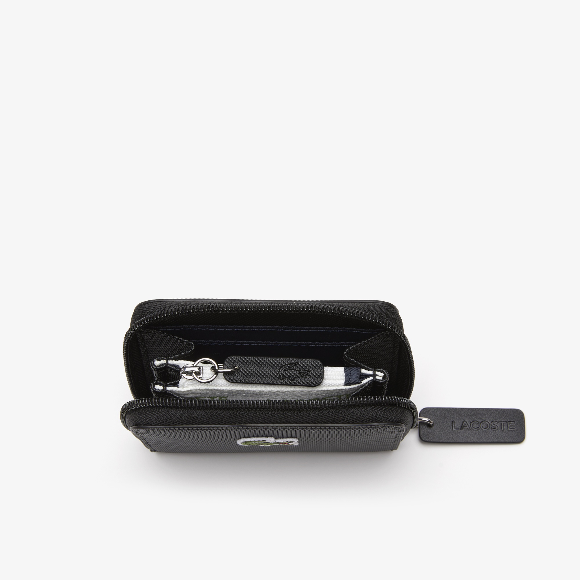 Lacoste L.12.12 Kadın Siyah Cüzdan