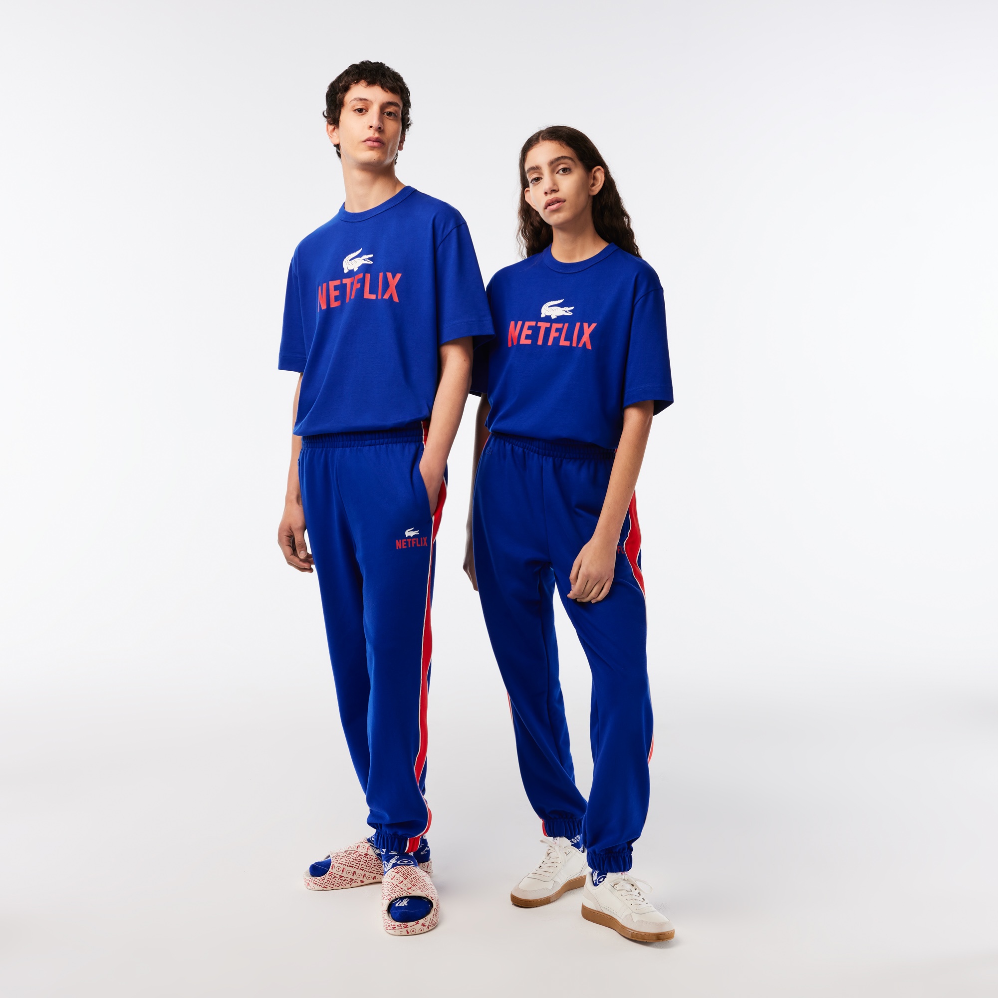 Lacoste Netflix Unisex Mavi Eşofman Altı