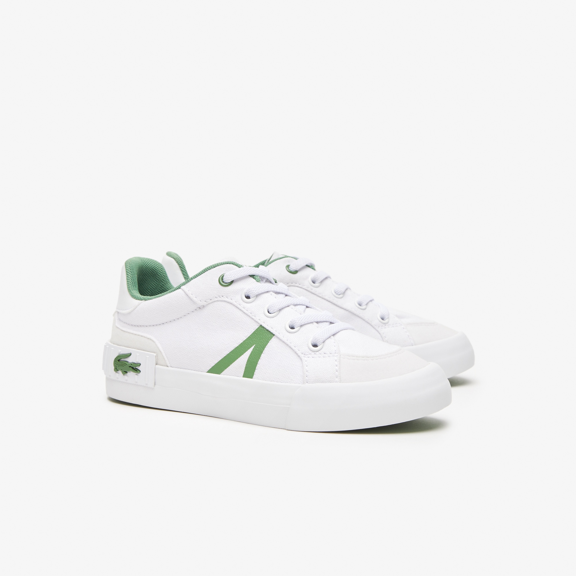 Lacoste L004 Çocuk Beyaz Sneaker