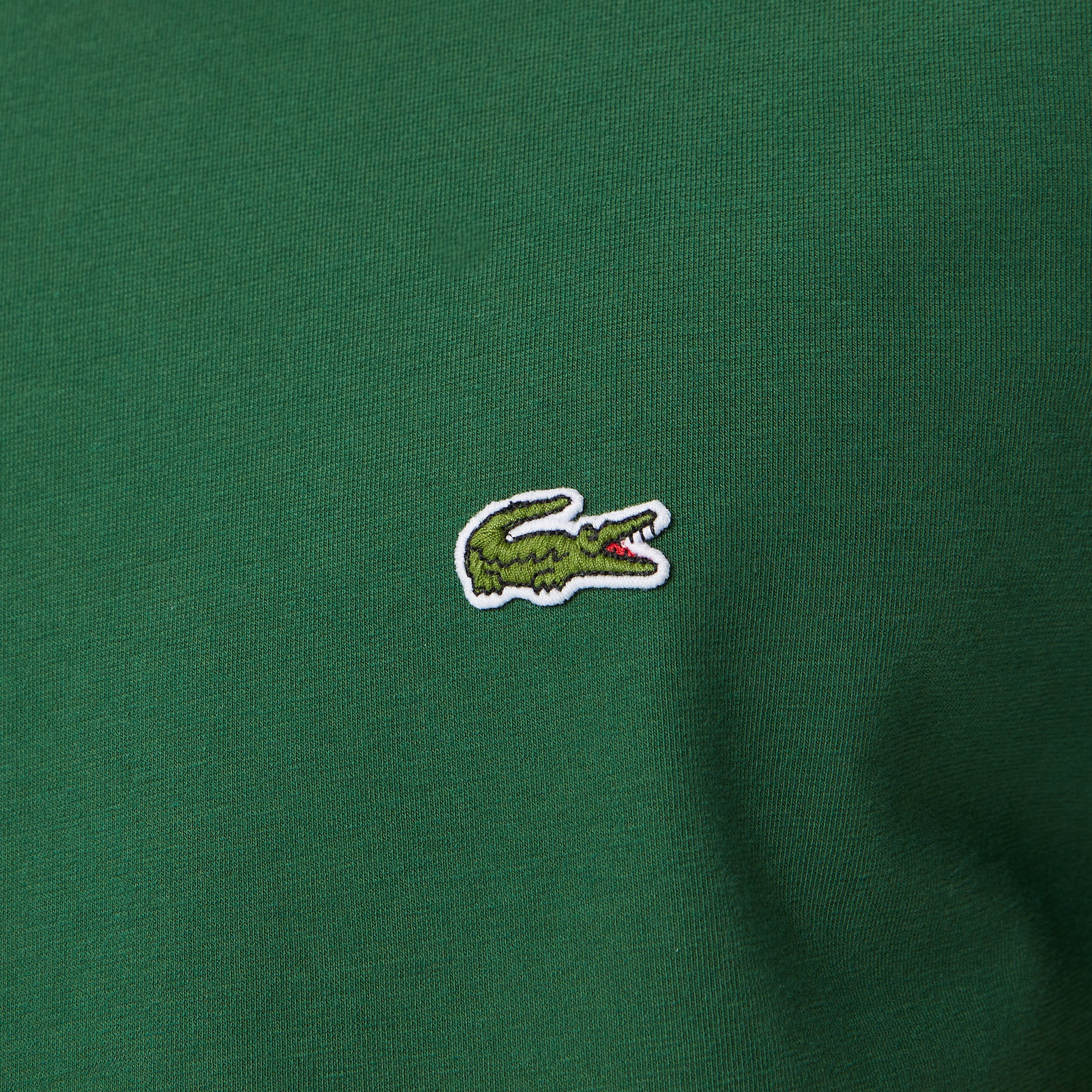 Lacoste Erkek Regular Fit Bisiklet Yaka Yeşil T-Shirt