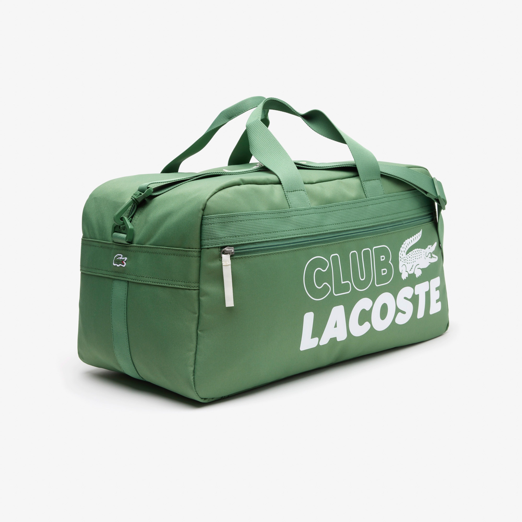 Lacoste Unisex Baskılı Yeşil Seyahat Çantası