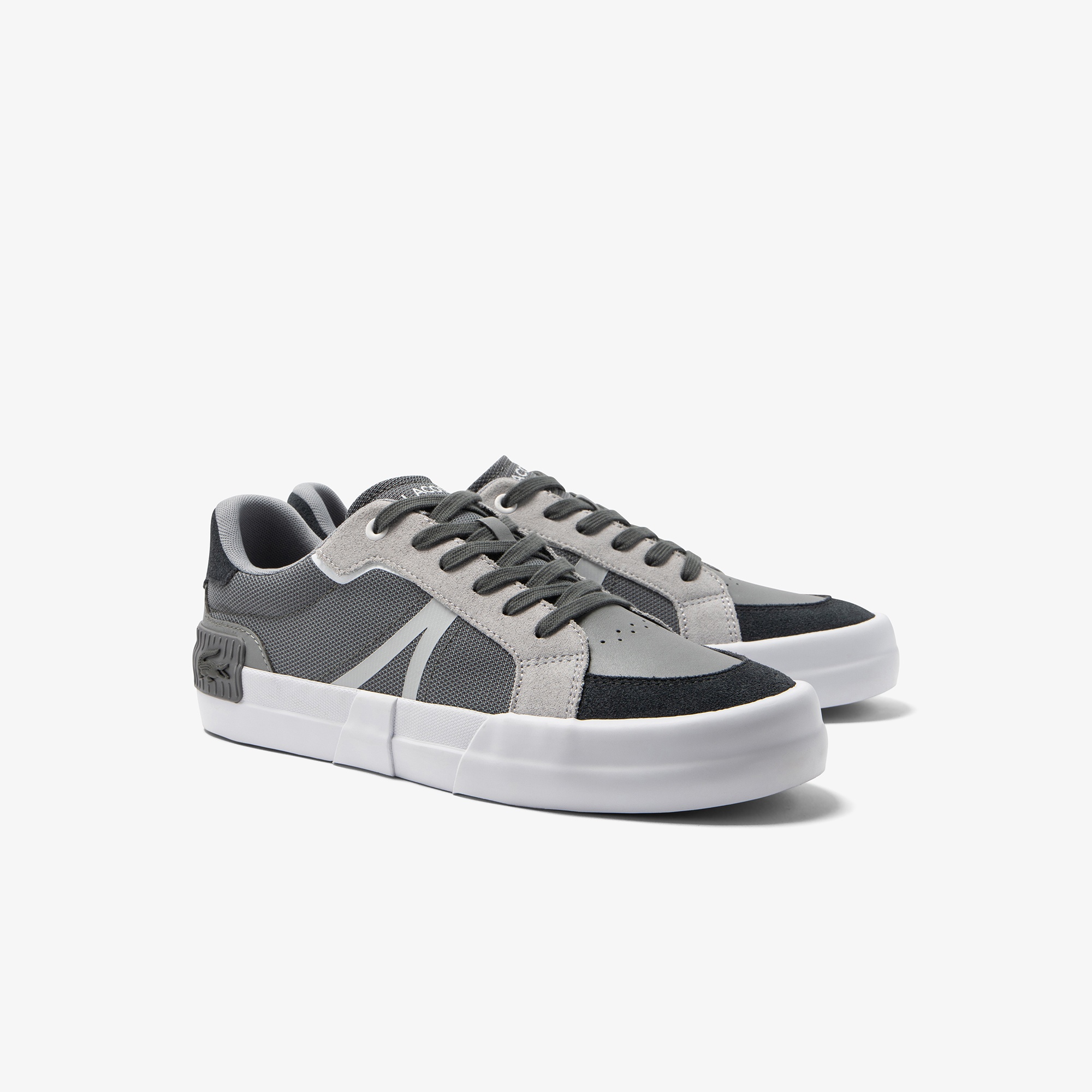 Lacoste L004 Erkek Gri Sneaker