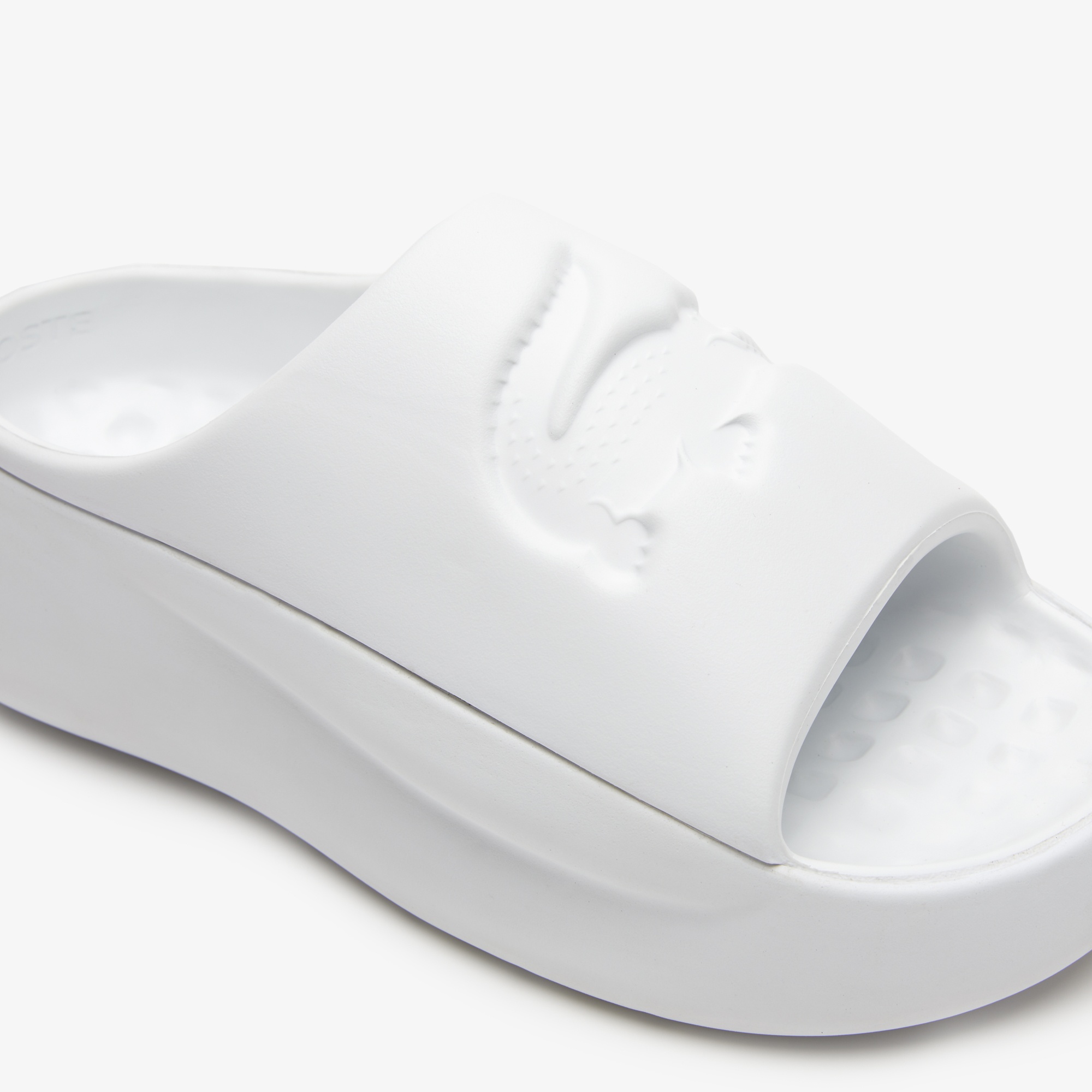 Lacoste Croco 3.0 Erkek Beyaz Terlik