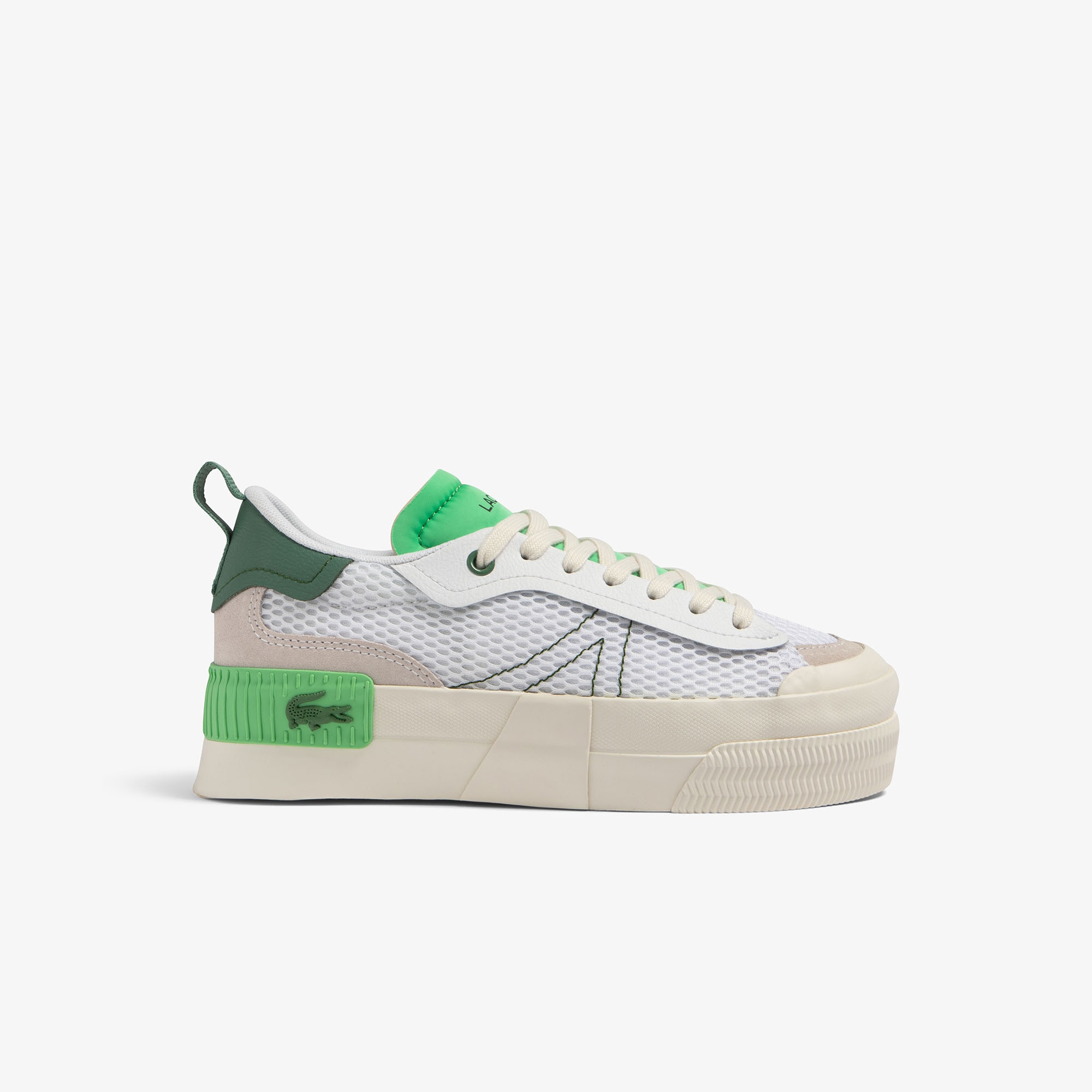 Lacoste L004 Platform Kadın Beyaz Sneaker