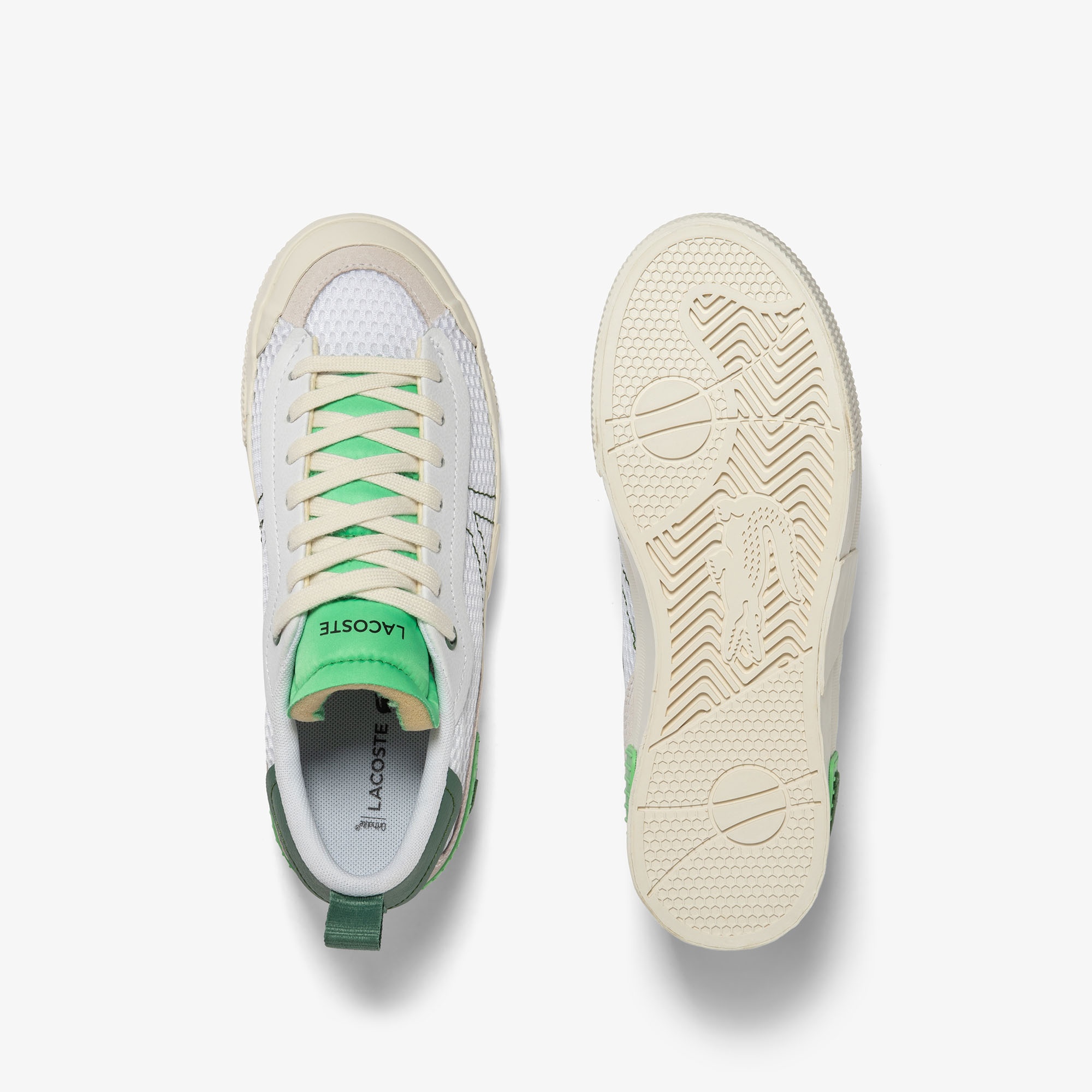 Lacoste L004 Platform Kadın Beyaz Sneaker