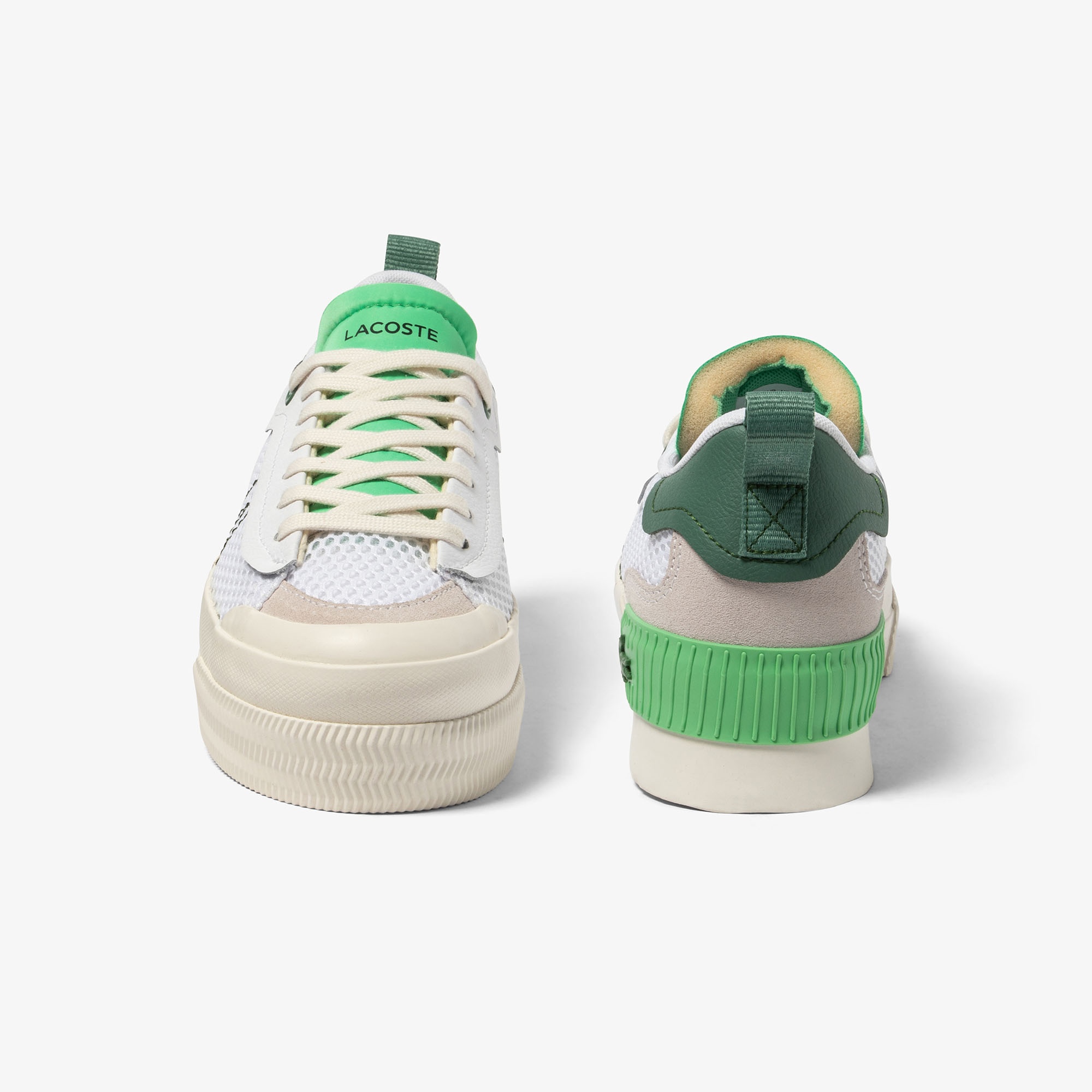 Lacoste L004 Platform Kadın Beyaz Sneaker