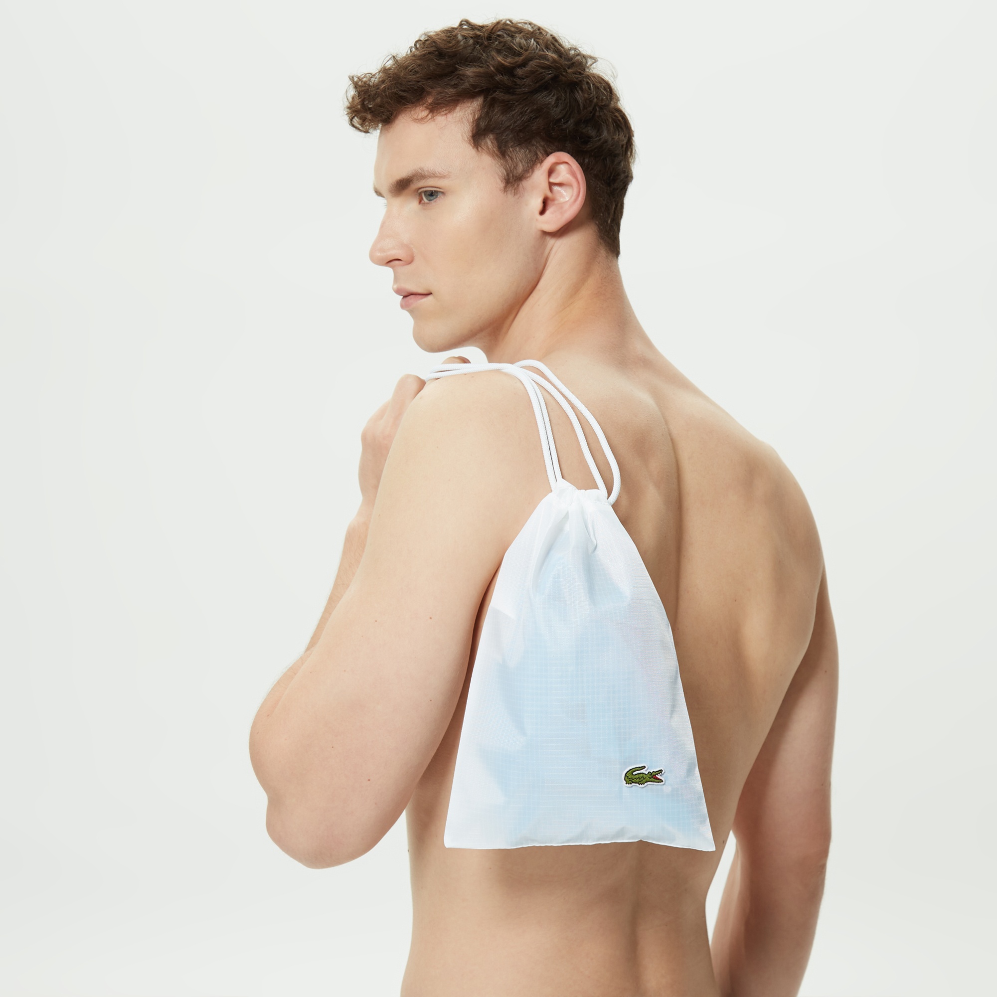 Lacoste Erkek Mavi Mayo Şort