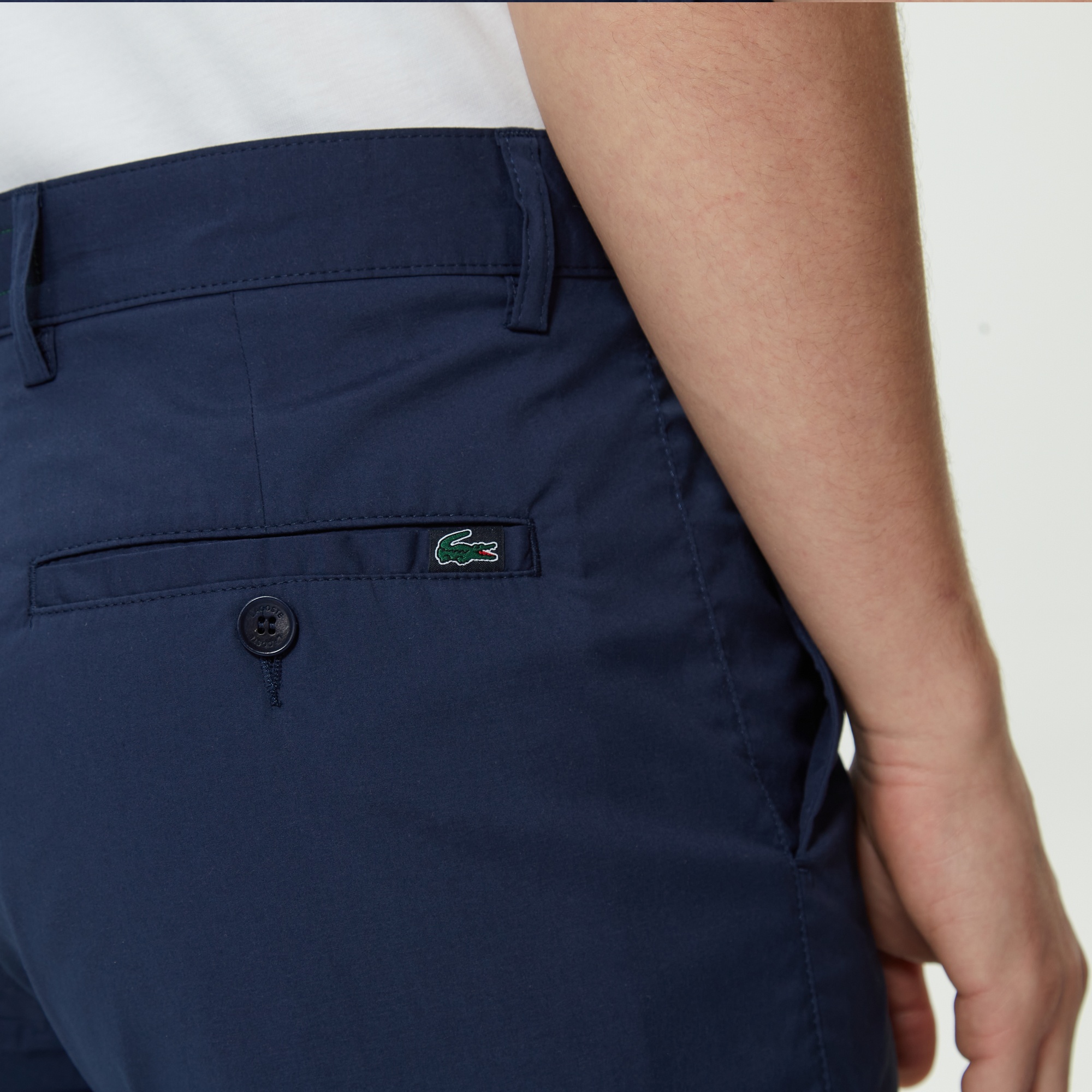Lacoste Erkek Slim Fit Lacivert Bermuda Şort