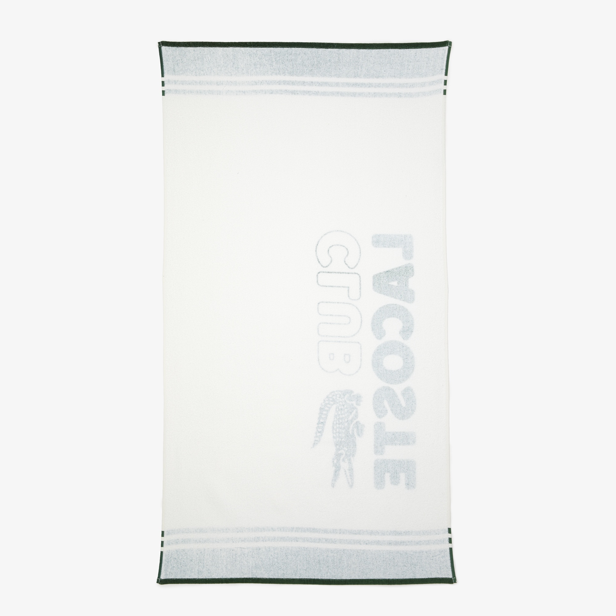 Lacoste Club Baskılı Yeşil Havlu