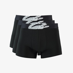Erkek Baskılı 3'lü Siyah Boxer Siyah