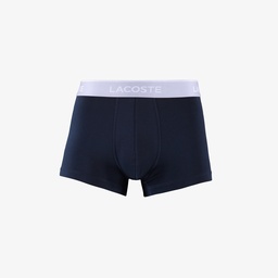 Lacoste Erkek 3'lü Baskılı Lacivert Boxer Lacivert