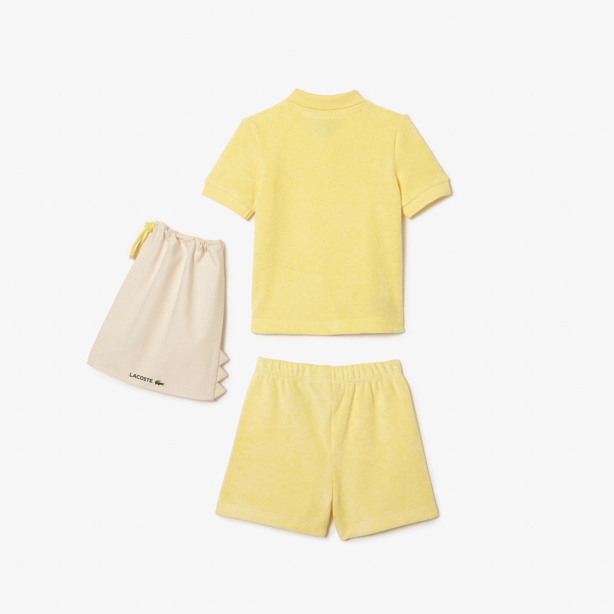 Lacoste Çocuk Sarı Pijama Takımı