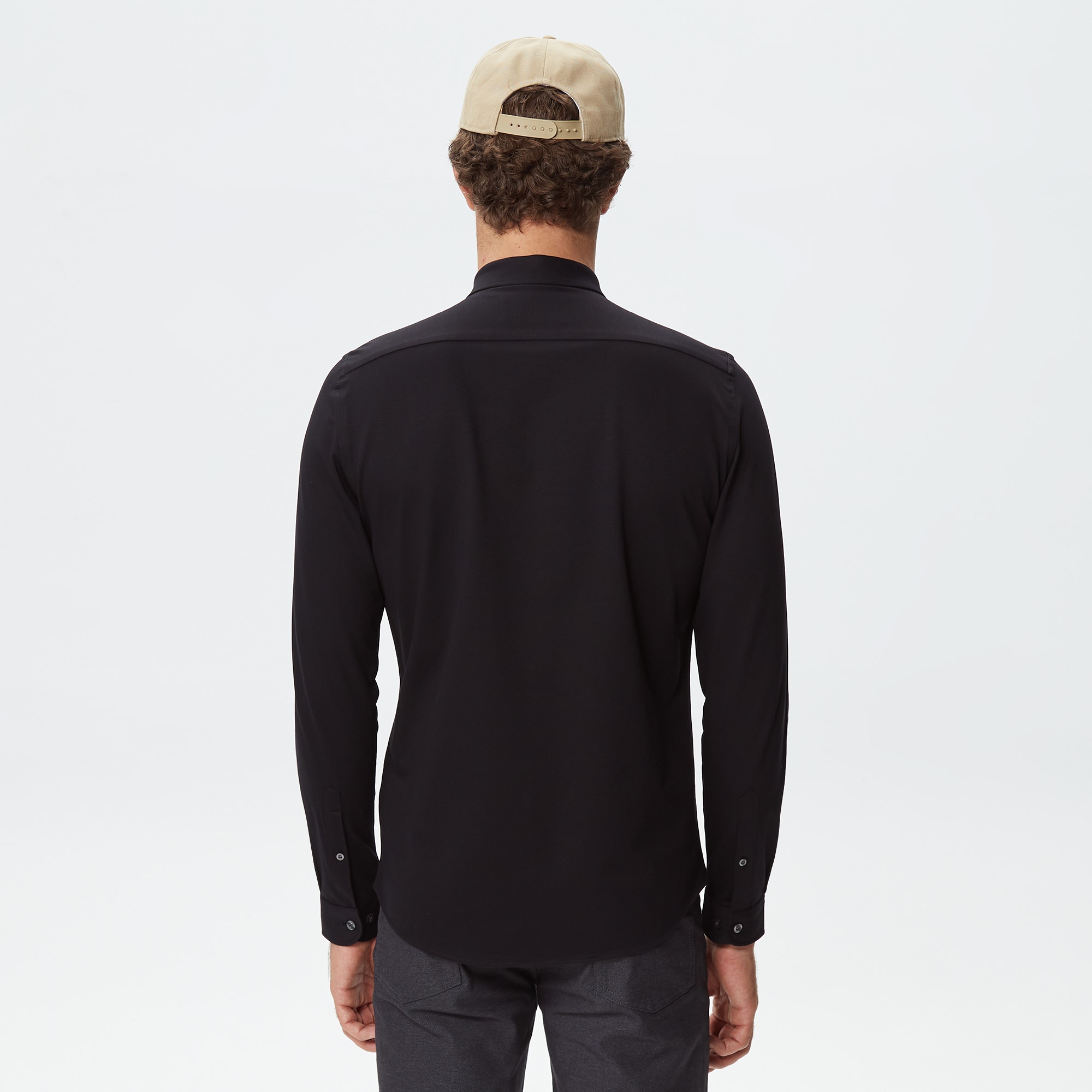 Lacoste Erkek Slim Fit Siyah Gömlek