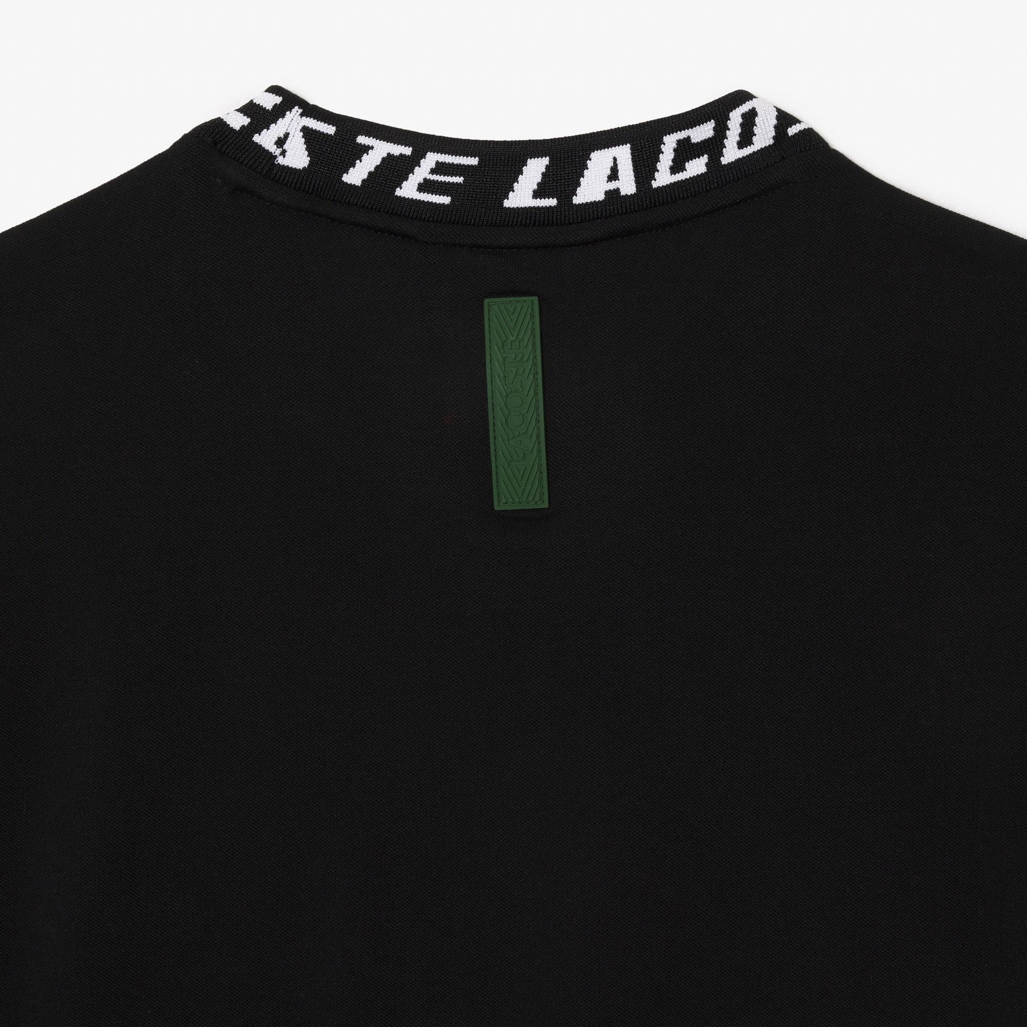 Lacoste Erkek Regular Fit Bisiklet Yaka Baskılı Siyah T-Shirt