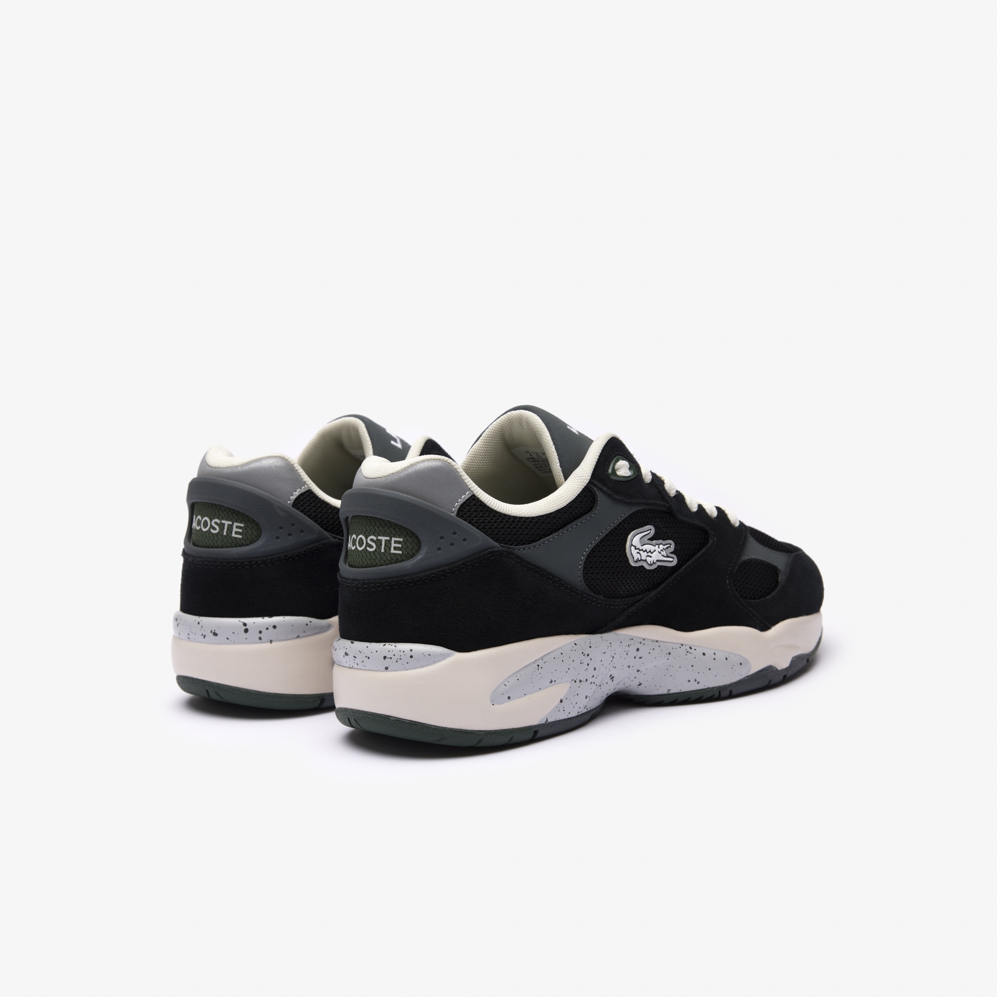 Lacoste SPORT Storm 96 Lo Vinatge Erkek Siyah Sneaker