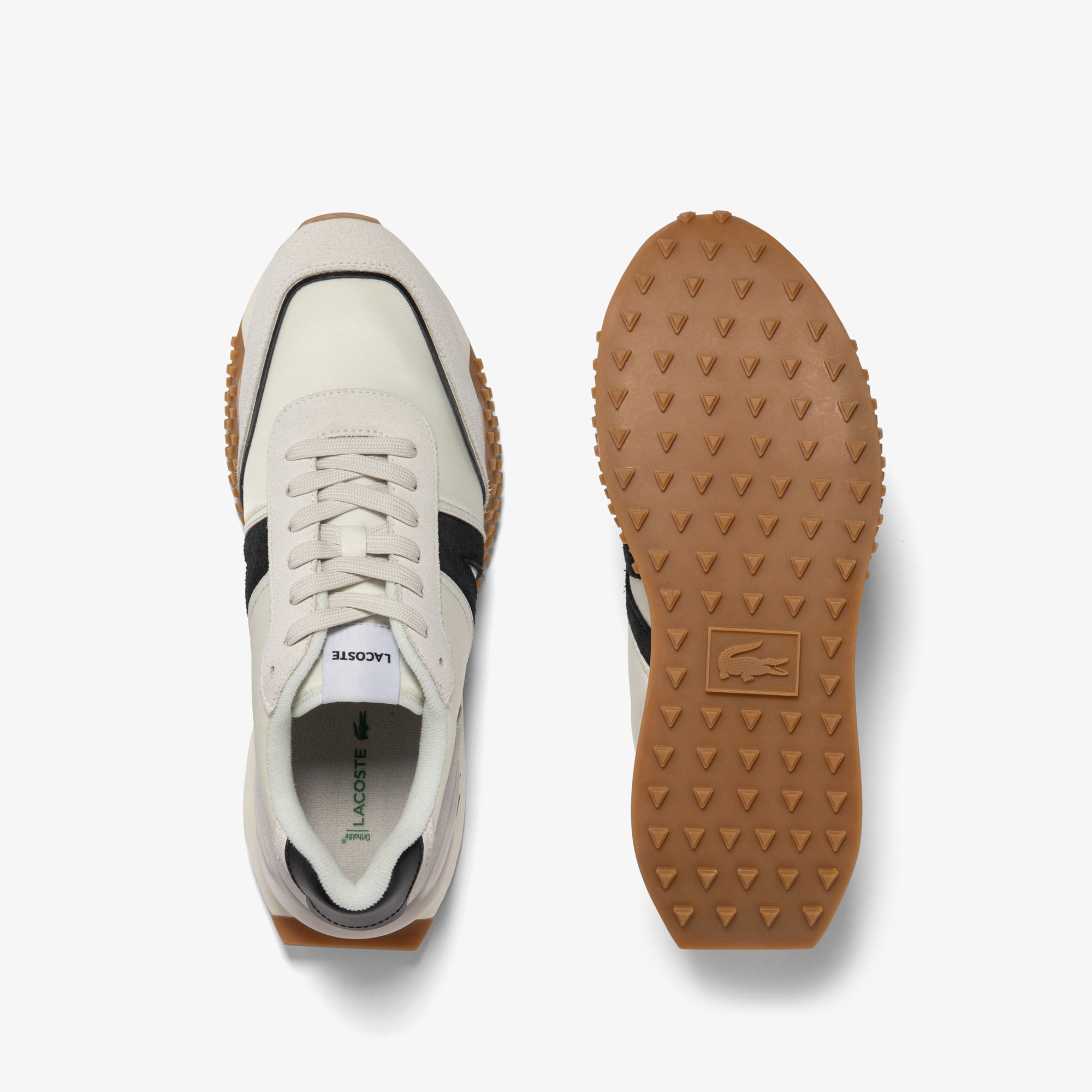 Lacoste L-Spin Deluxe Erkek Bej Sneaker