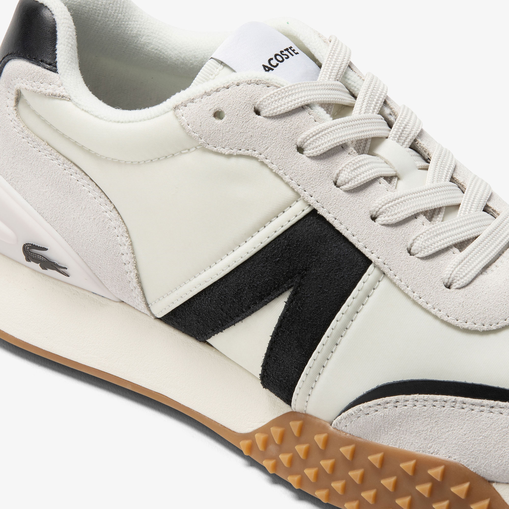 Lacoste L-Spin Deluxe Erkek Bej Sneaker