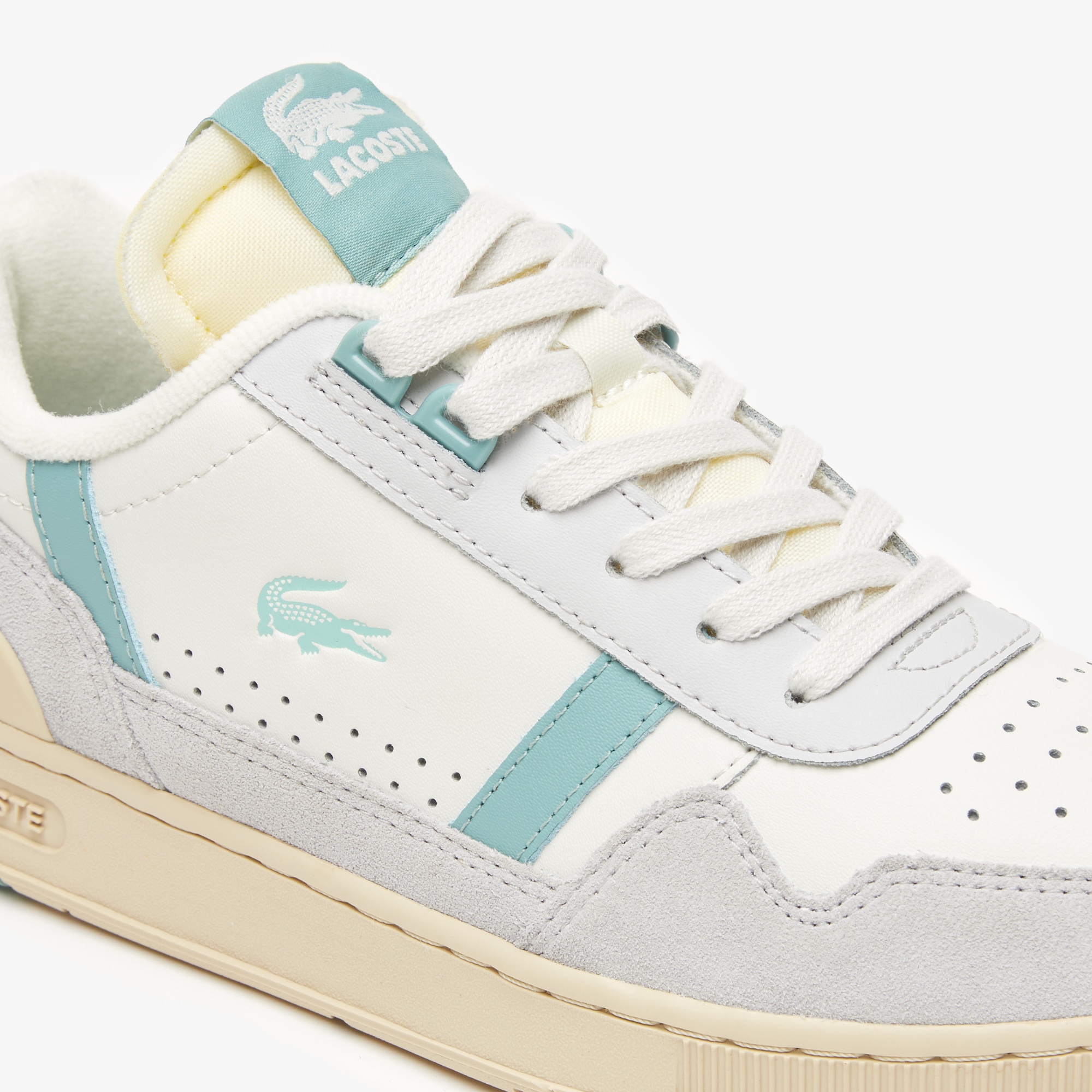 Lacoste T-Clip Kadın Beyaz Sneaker