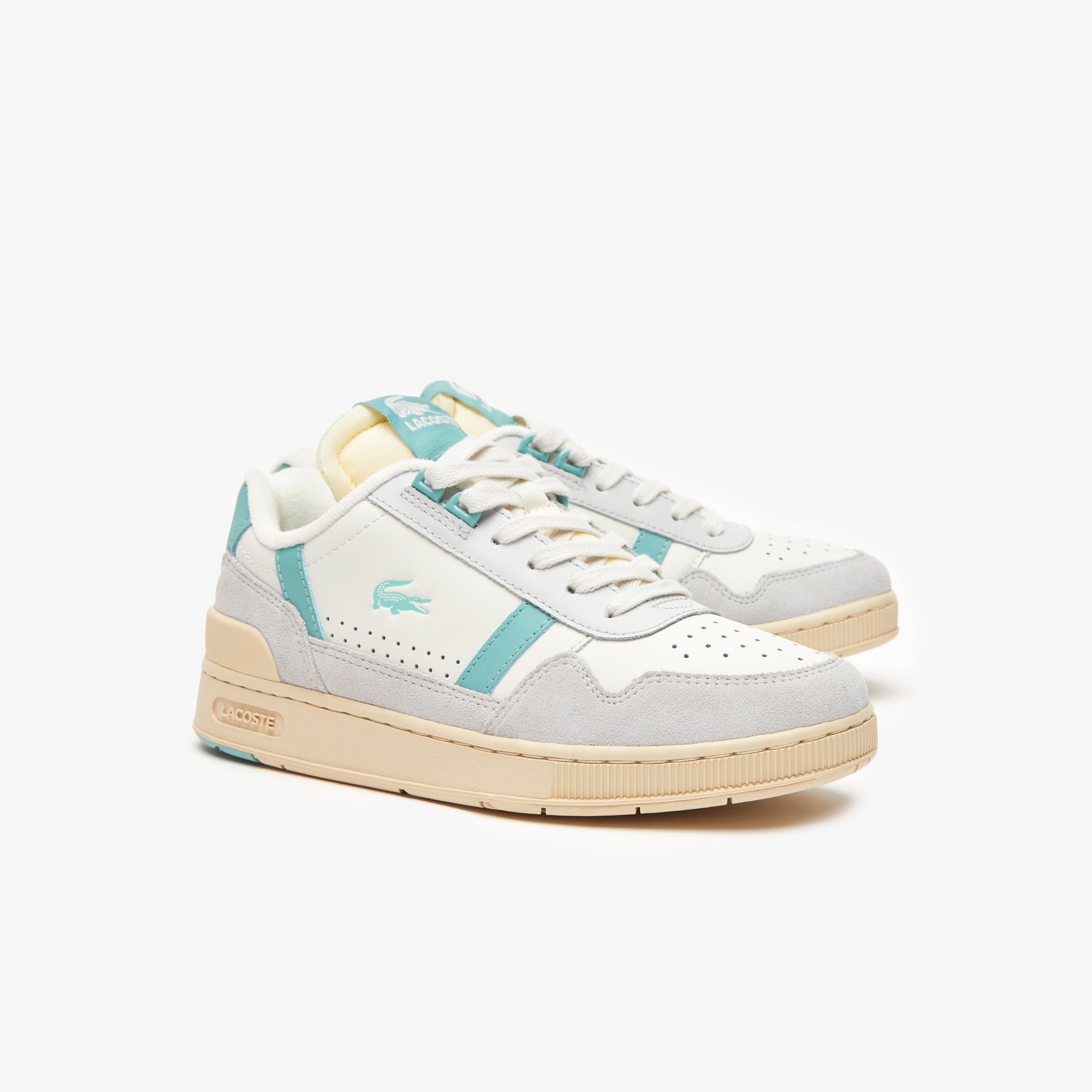 Lacoste T-Clip Kadın Beyaz Sneaker