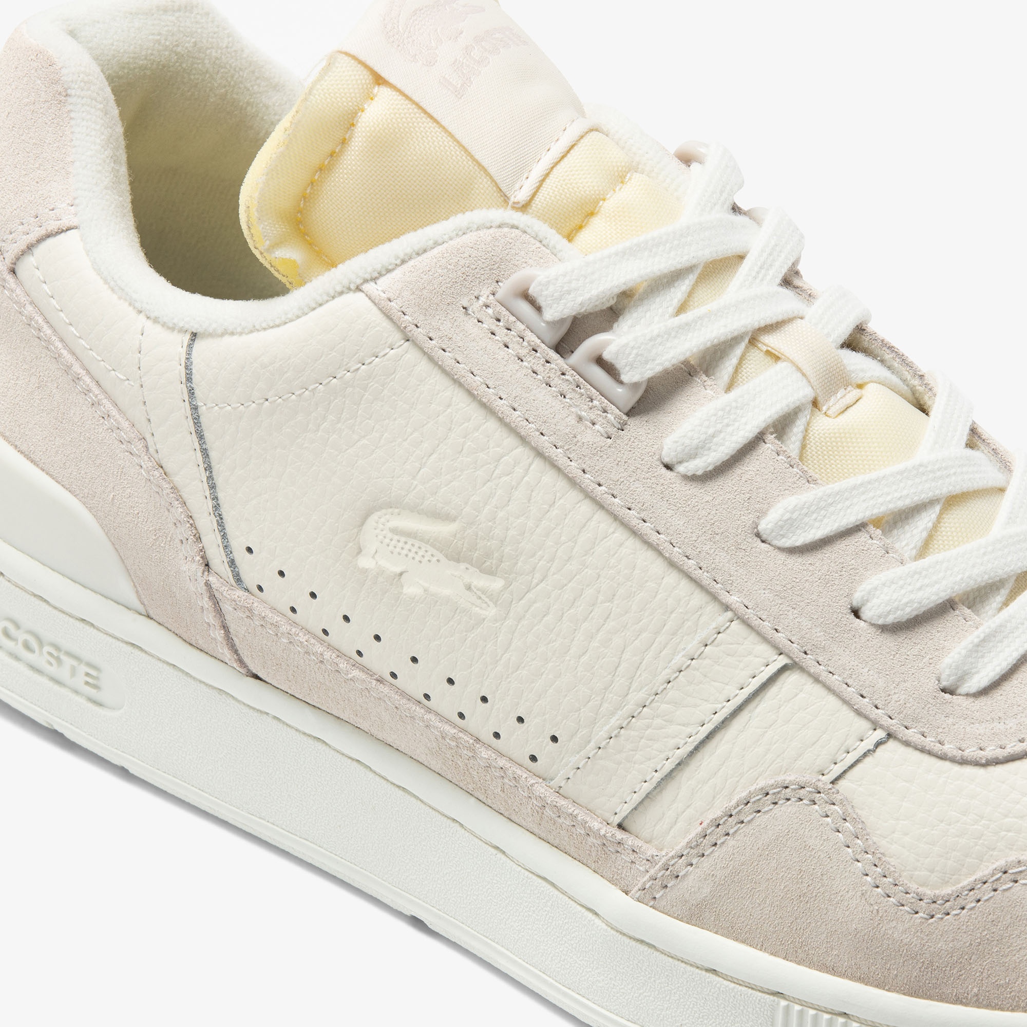 Lacoste T-Clip Erkek Bej Sneaker