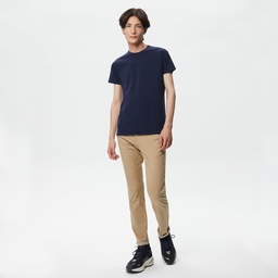 Lacoste Erkek Slim Fit Bisiklet Yaka Lacivert T-Shirt Lacivert