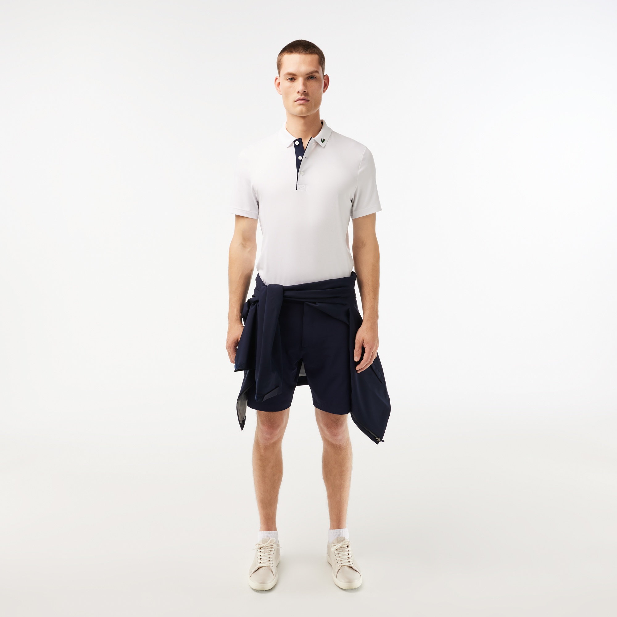 Lacoste SPORT Erkek Regular Fit Beyaz Polo