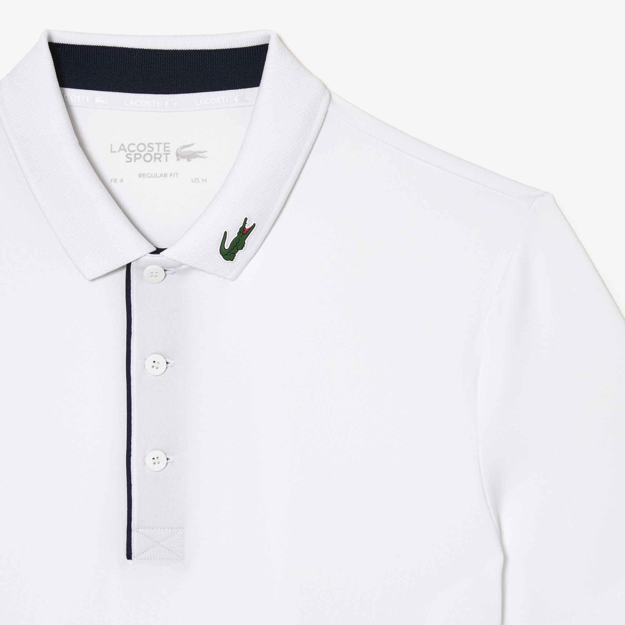 Lacoste SPORT Erkek Regular Fit Beyaz Polo