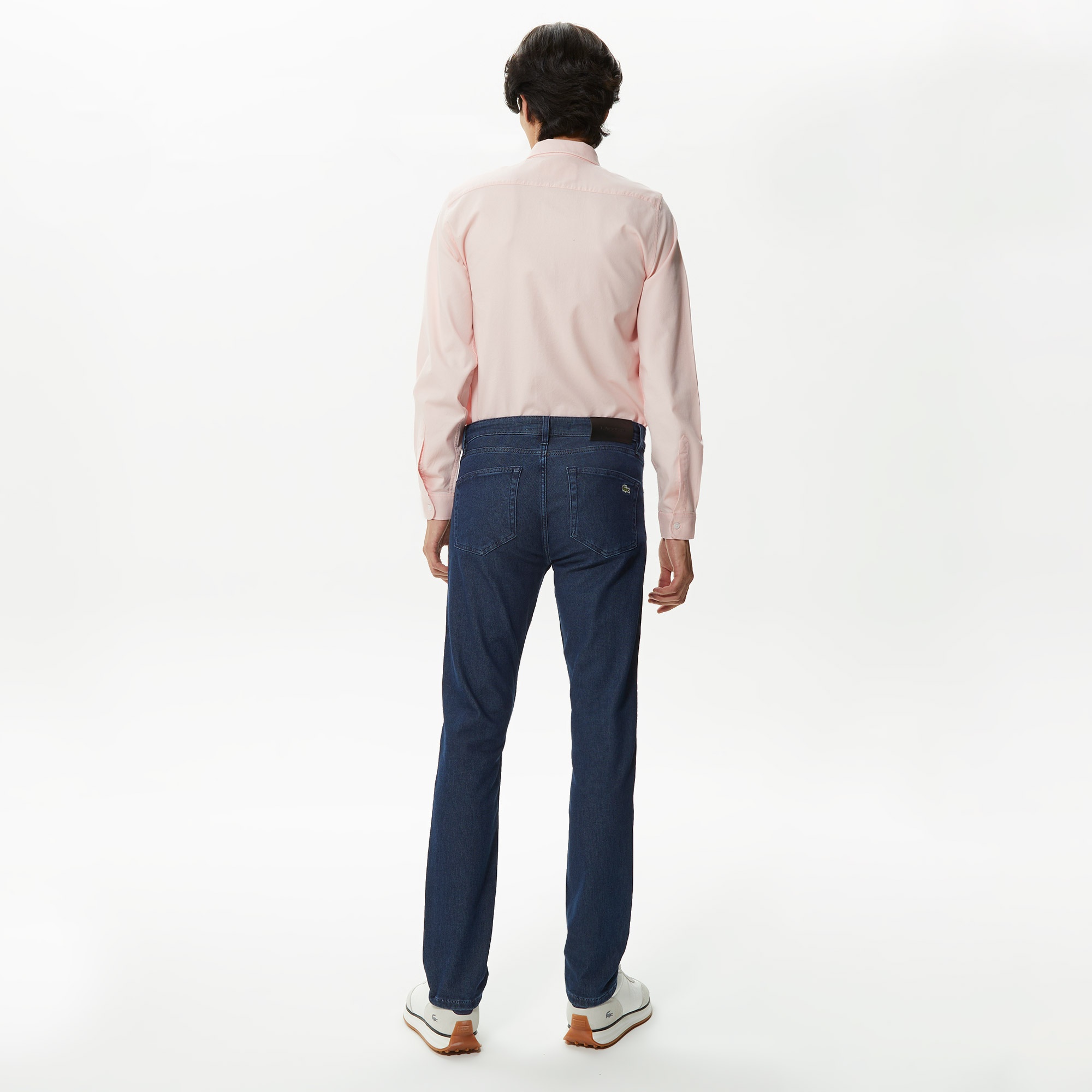 Lacoste Erkek Slim Fit Denim Lacivert Pantolon